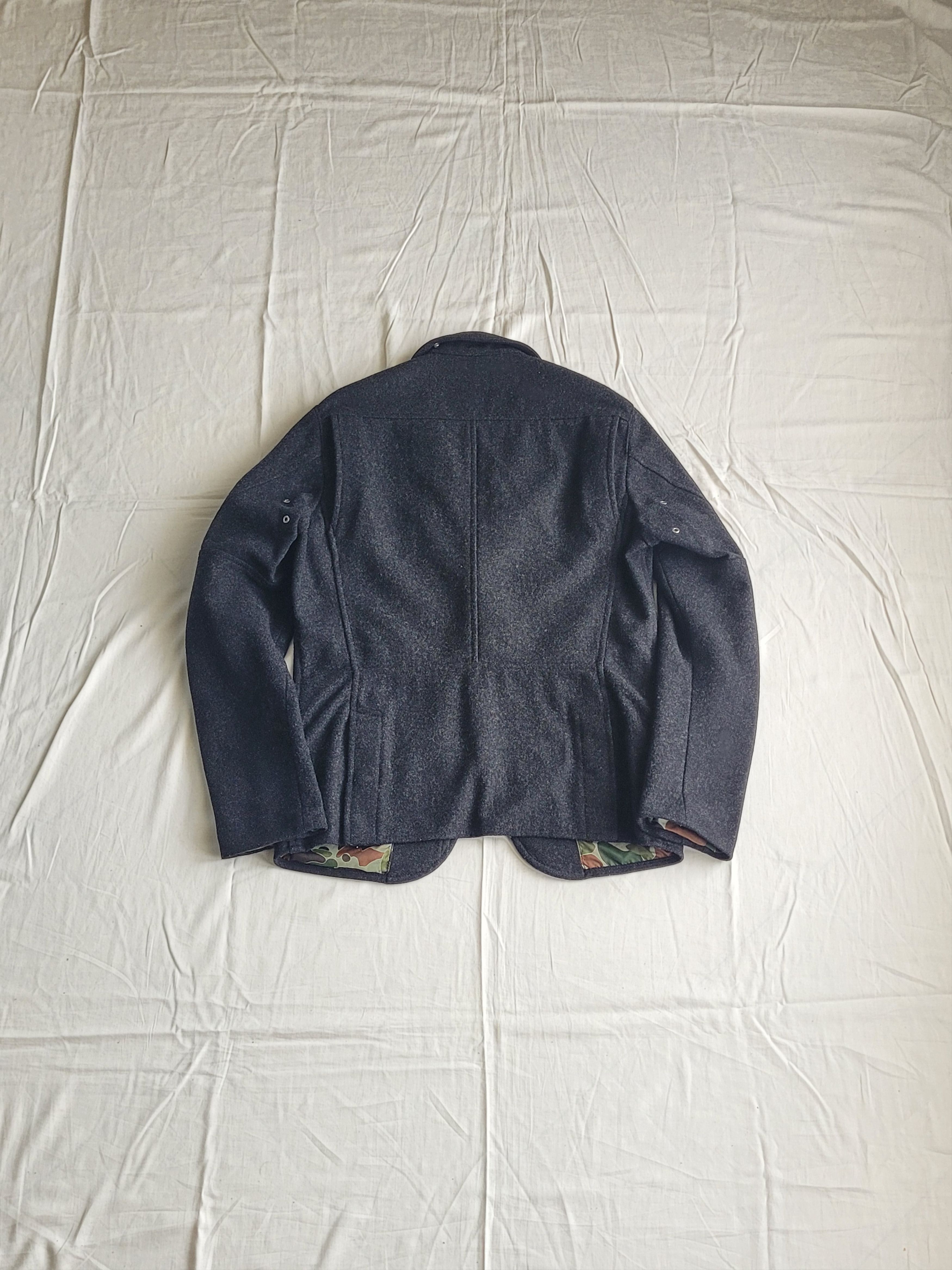 Junya Watanabe Junya Watanabe 2007 runway multi-zip woolen biker jacket Size US M / EU 48-50 / 2 - 6 Thumbnail