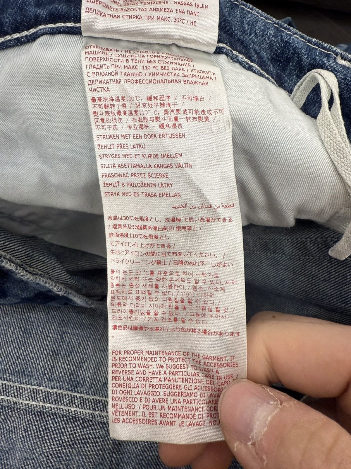 Marni Marni Blue Denim Jeans Size US 34 / EU 50 - 11 Thumbnail