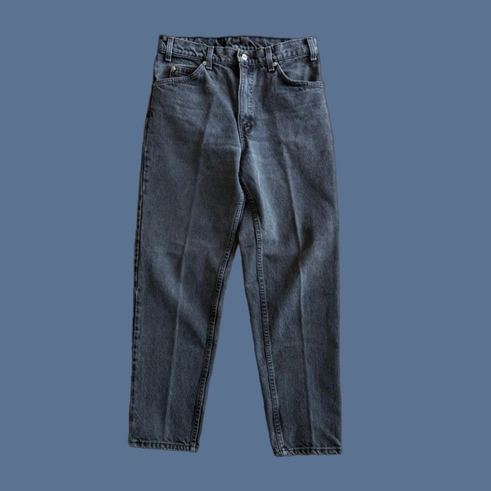 Levi's VINTAGE Levi’s Black Tab Denim Jeans 32x30 Regular Men USA 90s Tapered Style Size US 32 / EU 48 - 1 Thumbnail