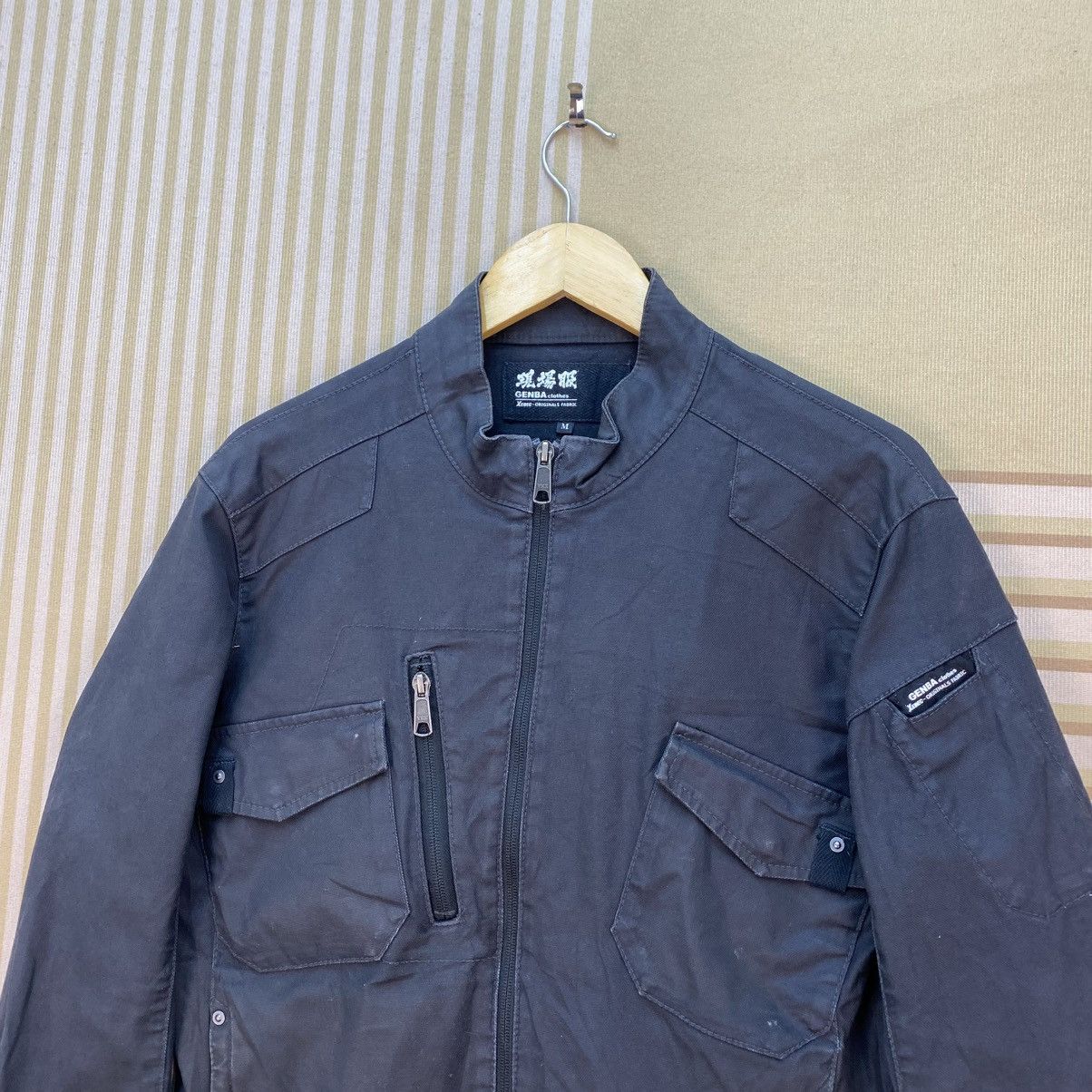 Japanese Brand 🫶Vintage Japanese Brand Genba Workwear Jacket Size US M / EU 48-50 / 2 - 3 Thumbnail
