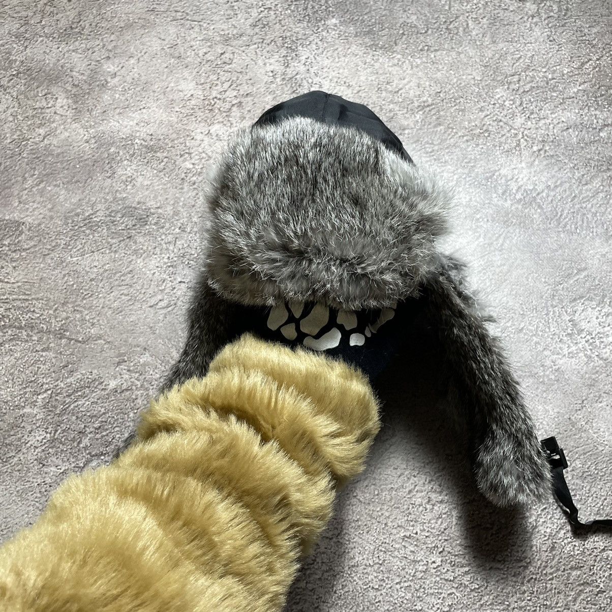 Vintage Vintage 90s Mohair Beanie Ushanka Faux Fur Grunge Slim OS Size ONE SIZE - 1 Thumbnail