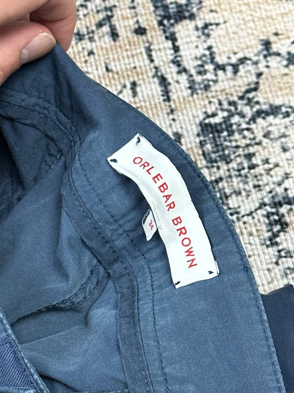 Orlebar Brown Orlebar Brown Classic Casual Navy Chino Pants Size US 34 / EU 50 - 6 Thumbnail