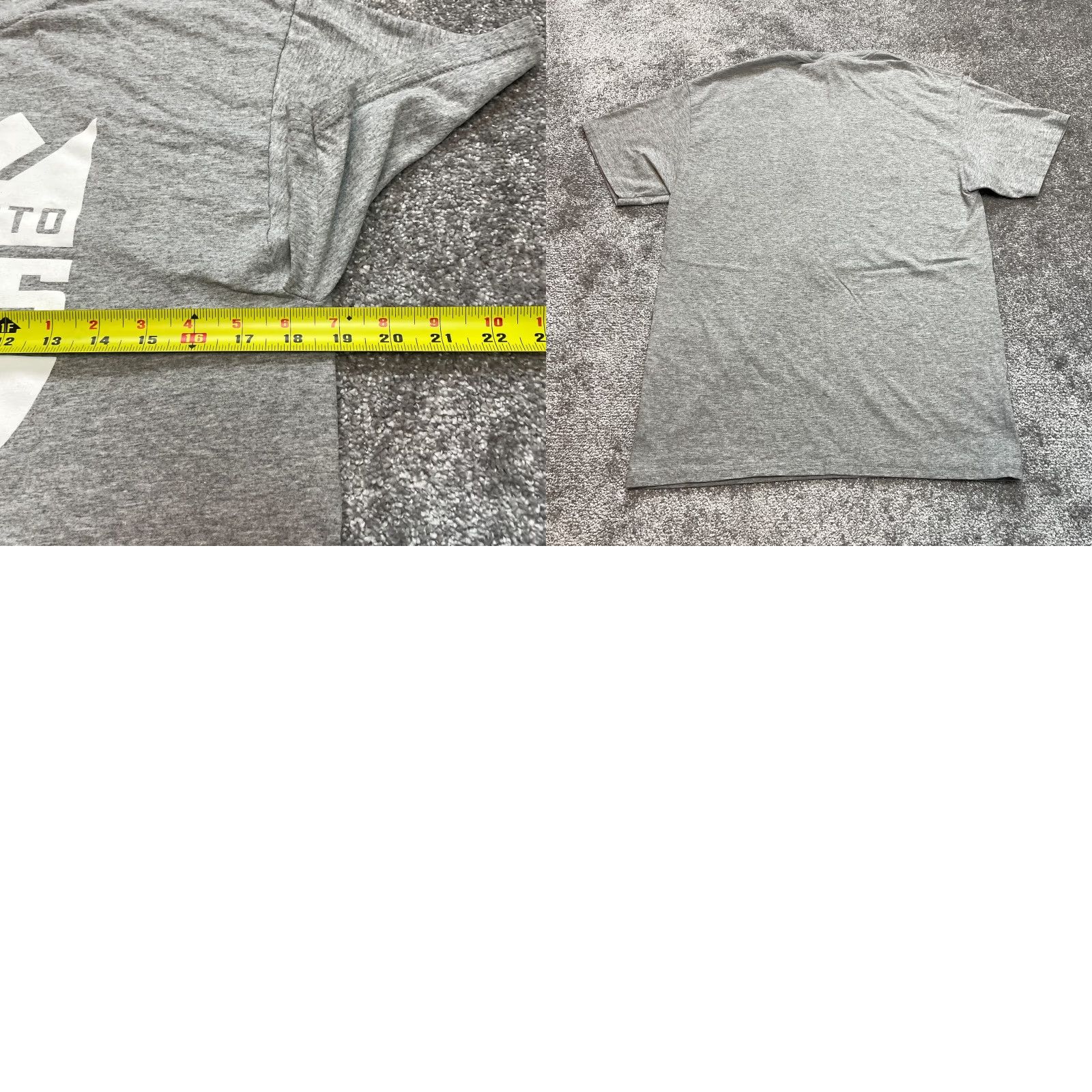 Fruit Of The Loom Fruit of the Loom Shirt Adult Medium Gray Sacramento Kings Logo NBA T-shirt Size US M / EU 48-50 / 2 - 8 Thumbnail