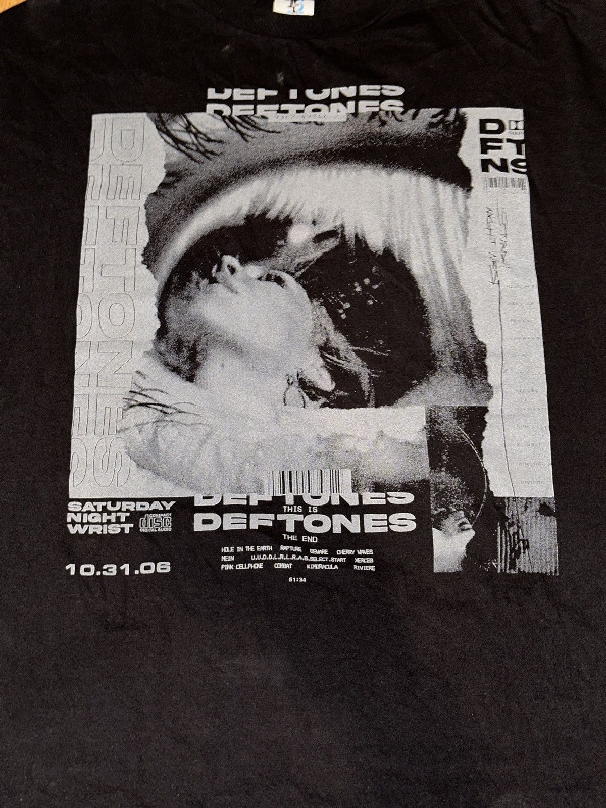 Band Tees Y2K 2006 DEFTONES This Is The End Graphic Tee LARGE Size US L / EU 52-54 / 3 - 3 Thumbnail