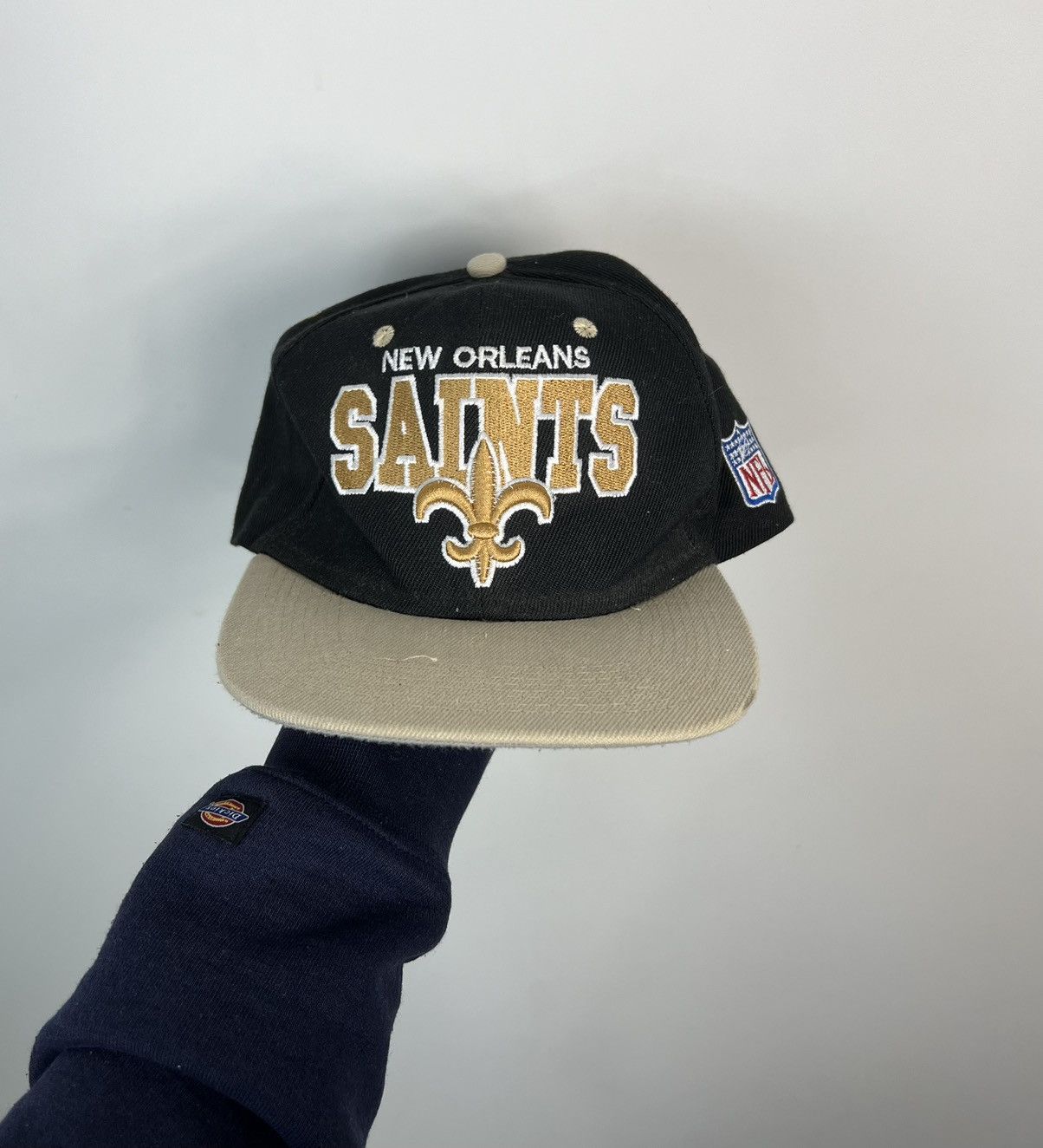 NFL New Orleans Saints Mitchell & Ness Cap Hat NFL Vintage Sna Size ONE SIZE - 1 Thumbnail
