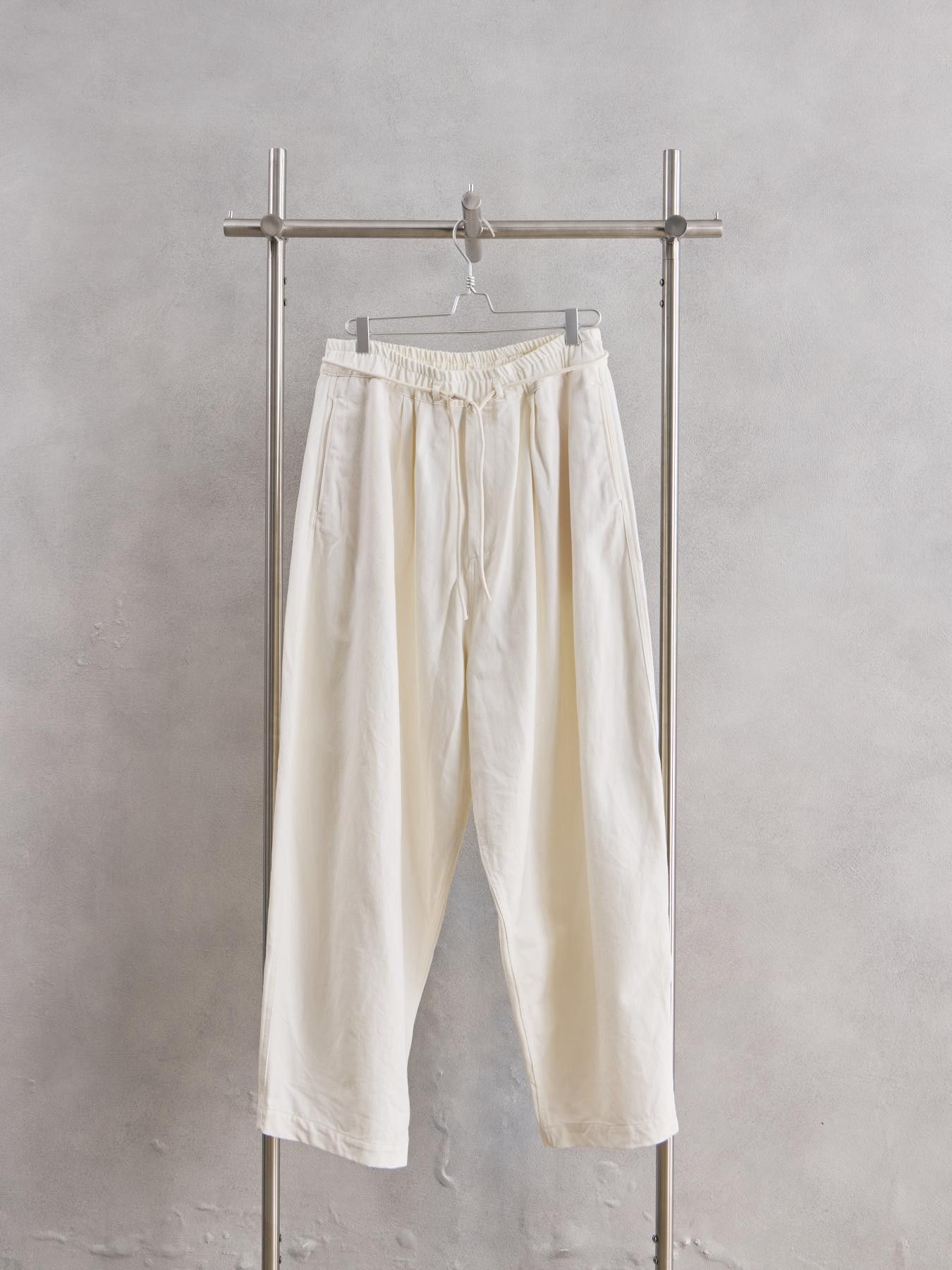 my beautiful landlet my beautiful landlet OPEND ANTIQUE DENIM EASY WIDE PANTS Size US 34 / EU 50 - 1 Thumbnail