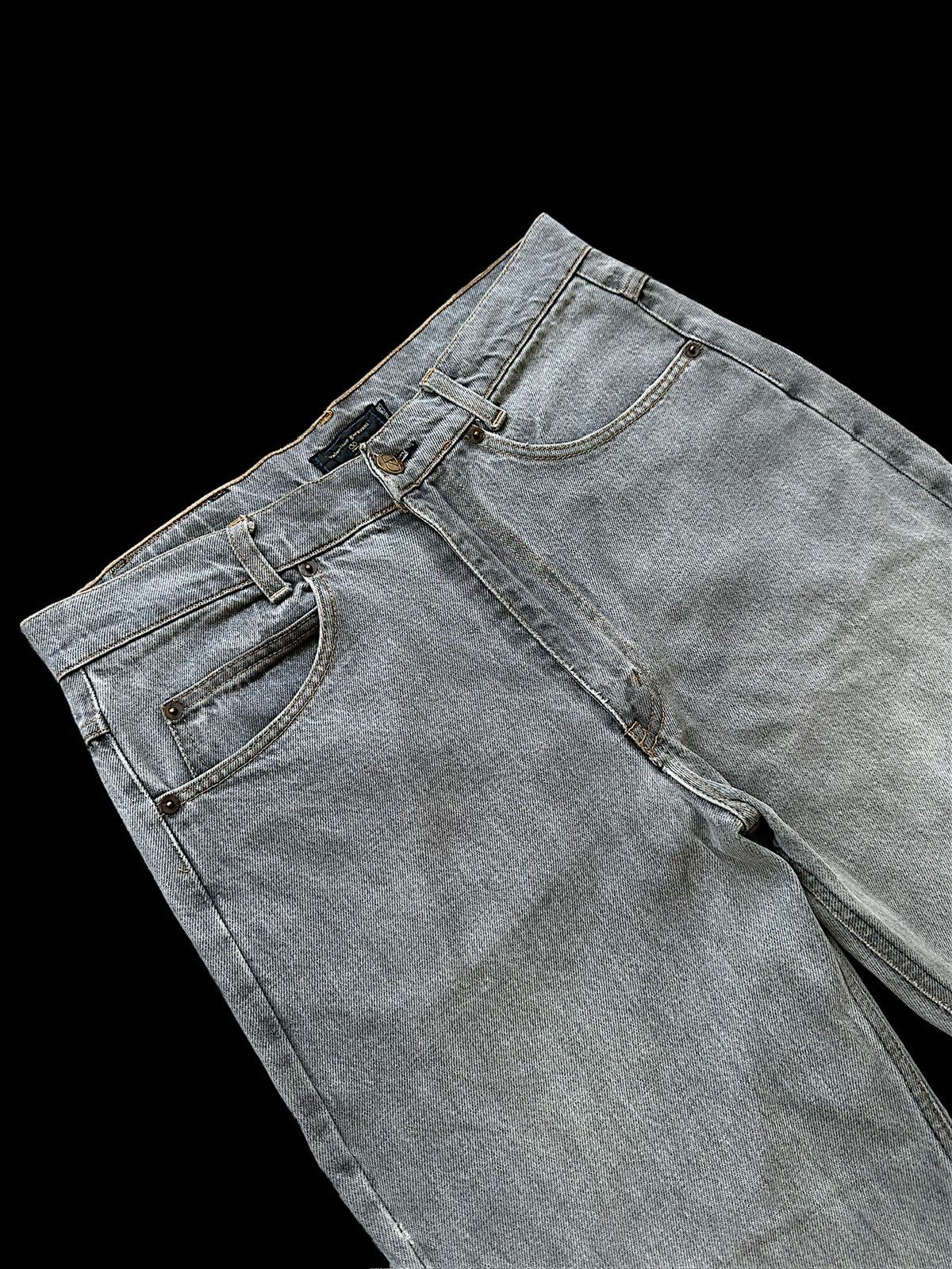 Valentino 90's Vintage Valentino Garavani faded black jeans Size US 31 - 6 Thumbnail