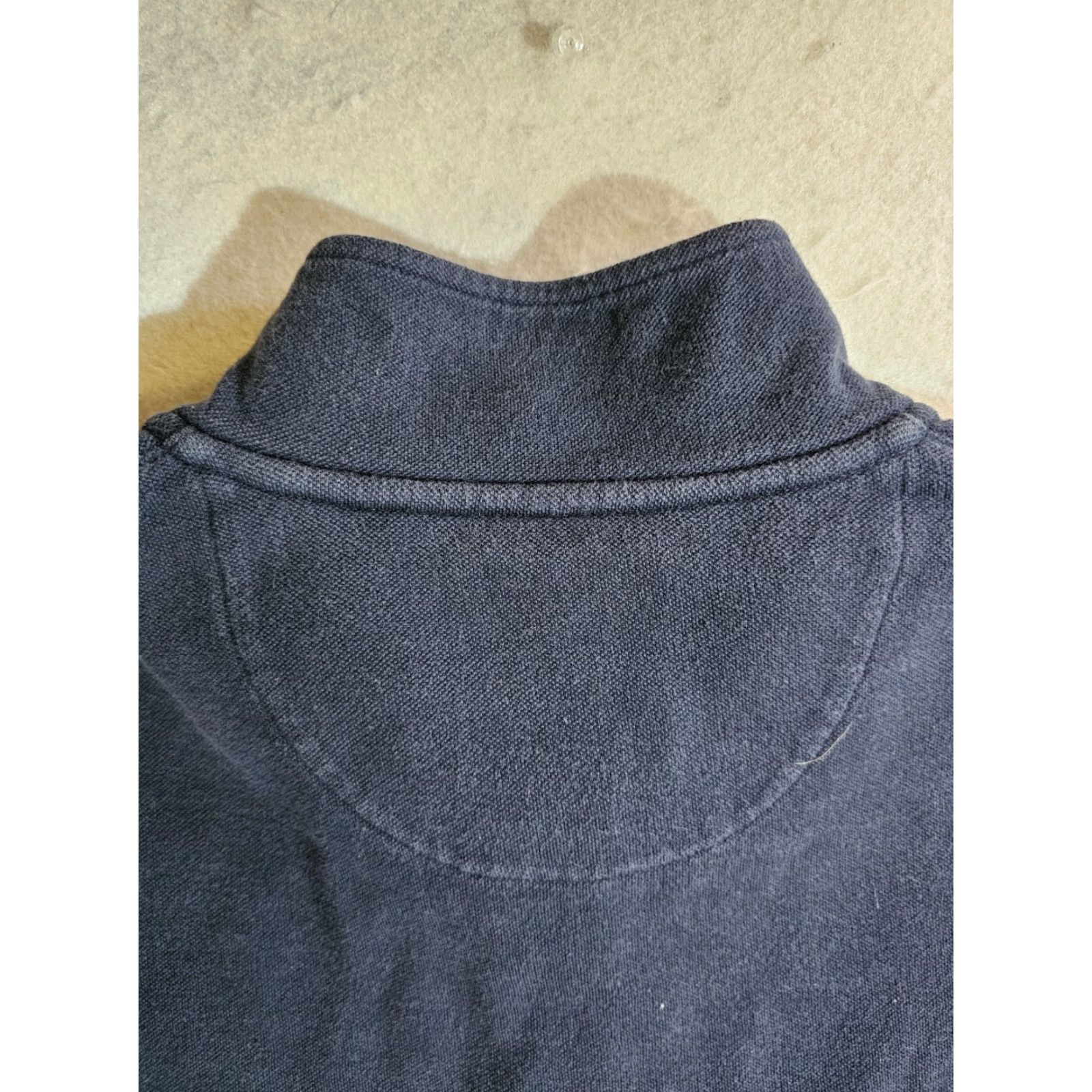 Brooks Brothers Brooks Brothers Signature 1/4 Zip Pima Cotton Mock Neck Pullover Sweater Mens X-Large Blue Size US XL / EU 56 / 4 - 8 Thumbnail
