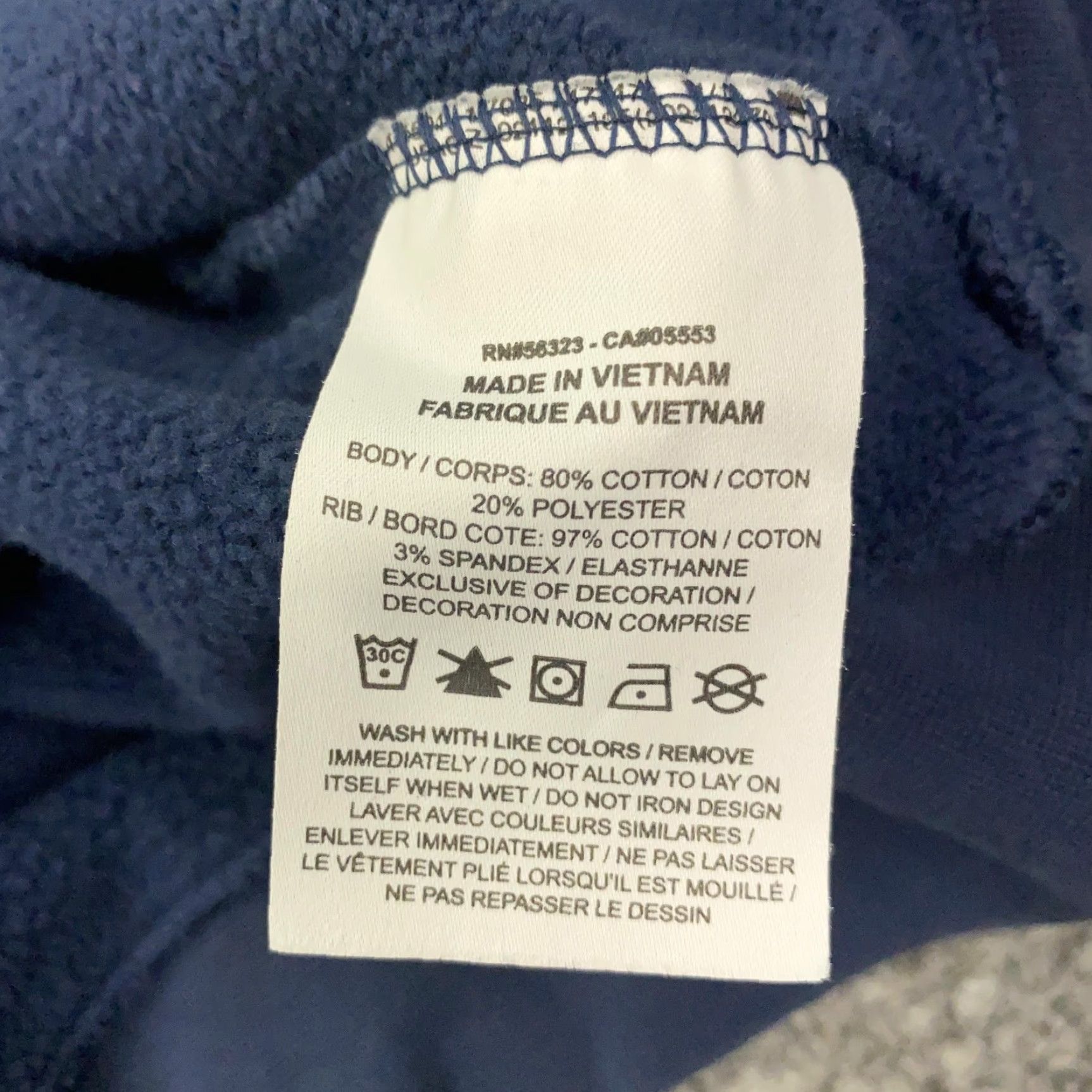 Jordan Brand VINTAGE Jordan Sweatshirt Mens Large Blue Pullover Crewneck Jumpman Loose Fit Basketball Nike Size US L / EU 52-54 / 3 - 4 Thumbnail