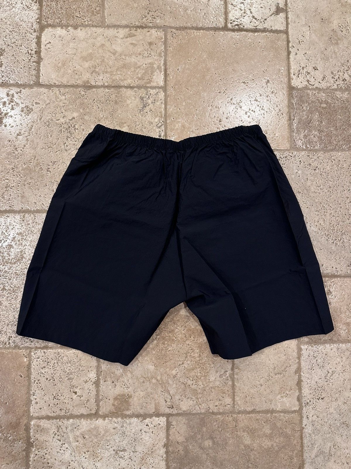 Yeezy Yeezy Kanye West SH-01 04 Black Nylon Logo Shorts size 3 Size US 34 / EU 50 - 4 Thumbnail