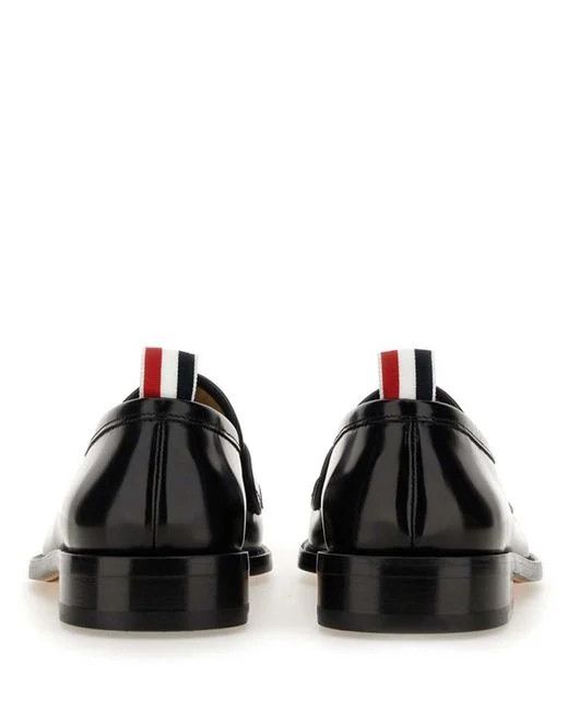 Thom Browne o1s22i1n0924 Loafers Pleated in Black Size US 6 / IT 36 - 5 Thumbnail