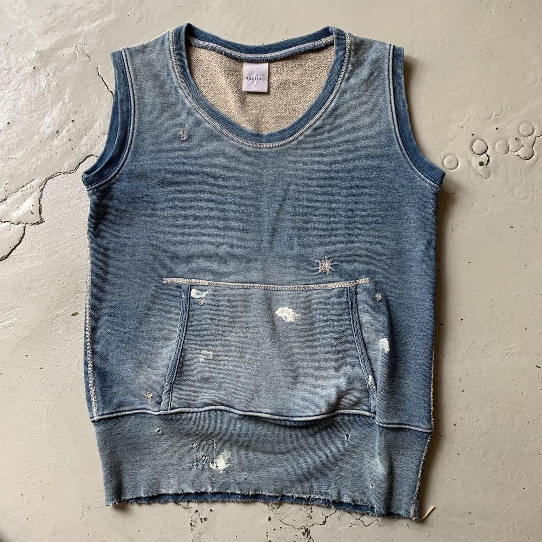 Kapital Distressed Painter Vest Size US S / EU 44-46 / 1 - 1 Thumbnail