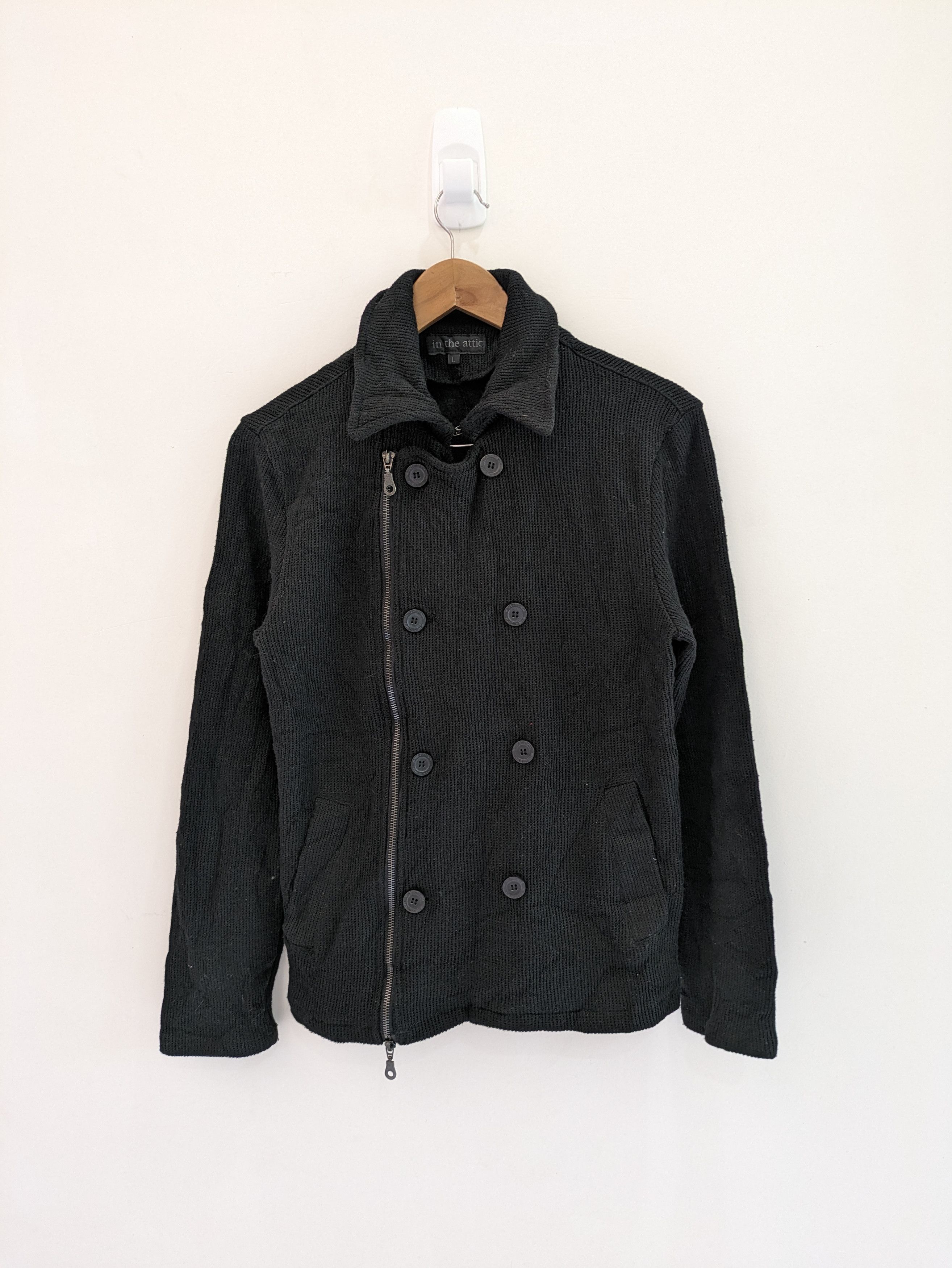 If Six Was Nine In The Attic Knitted Jacket LGB KMRii Size US L / EU 52-54 / 3 - 1 Thumbnail