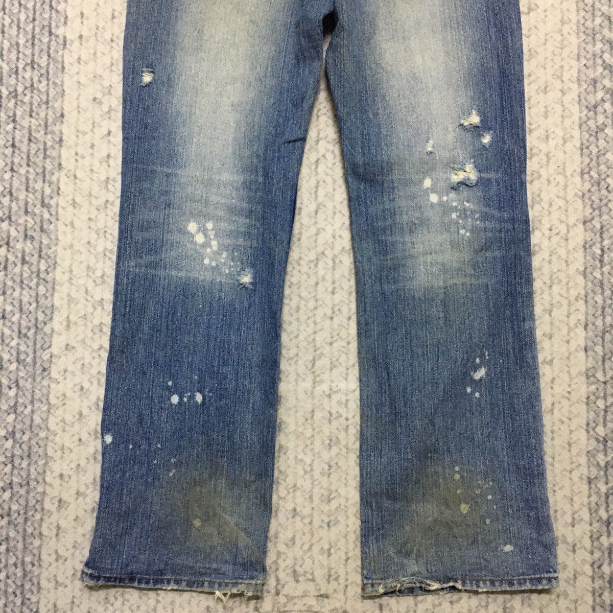 Japanese Brand Dirty & Distress Japanese Brand Punk Rock Denim Size US 31 - 10 Thumbnail