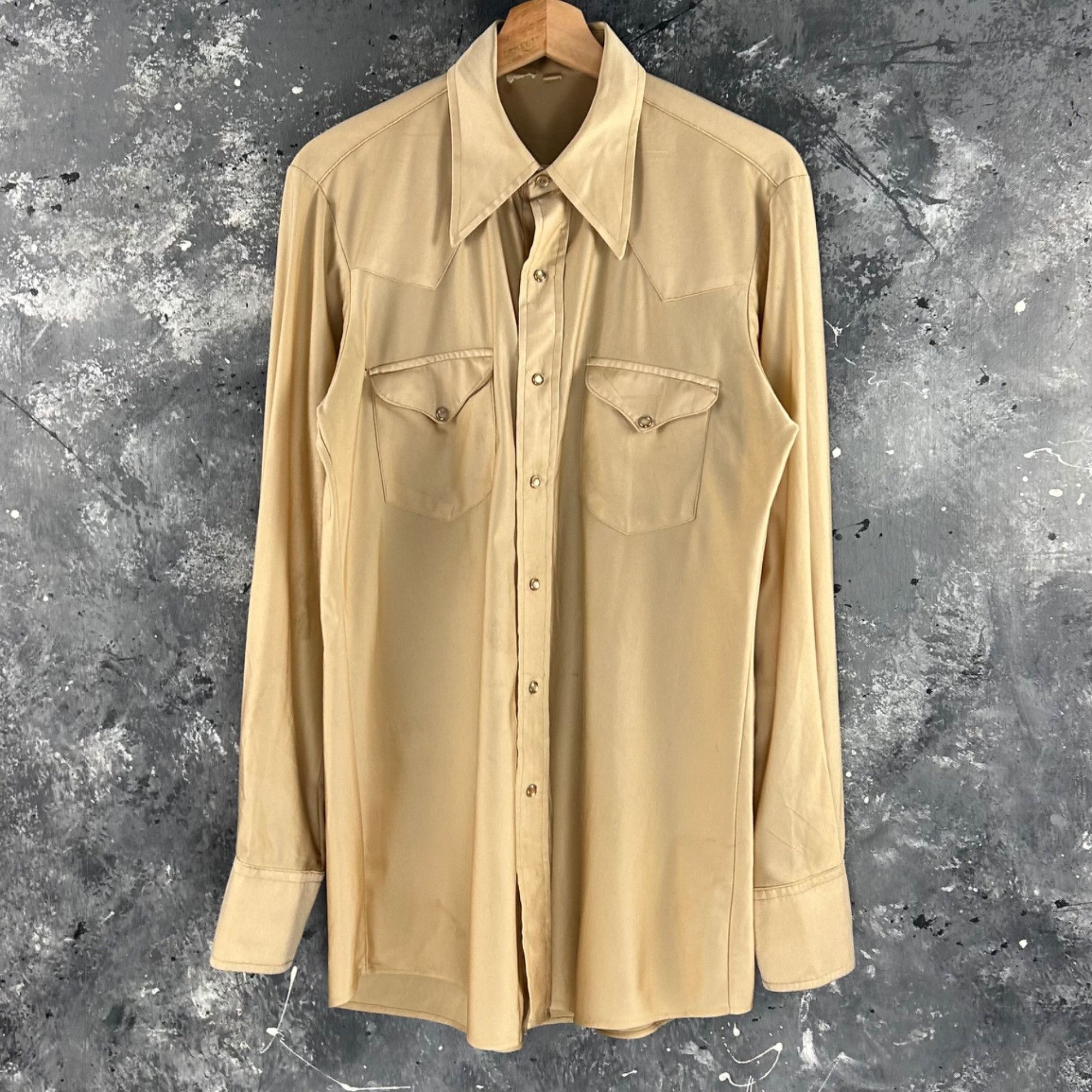Vintage Vintage Western pearl snap shirt Size US L / EU 52-54 / 3 - 1 Thumbnail