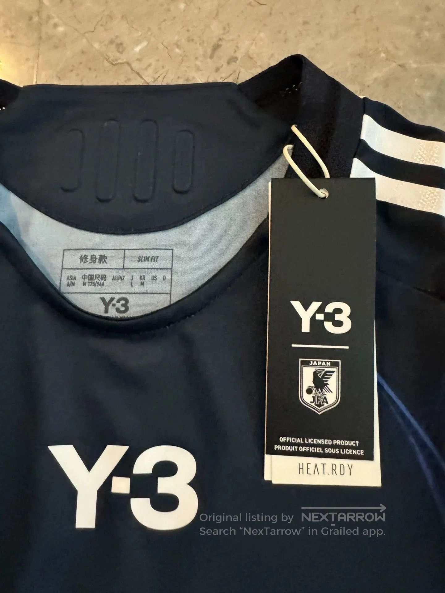 Y-3 Long Sleeve Japan Graphic Sports Jersey. Size US L / EU 52-54 / 3 - 2 Thumbnail