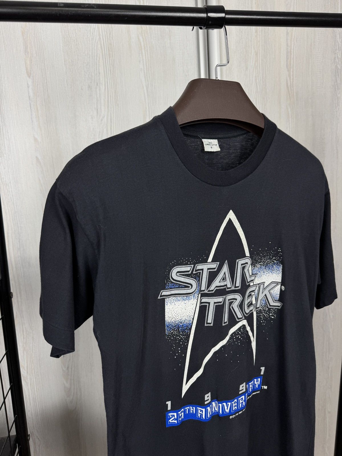 Vintage Star Trek 1991 25th Anniversary Copyright Vintage T-Shirt S Size US S / EU 44-46 / 1 - 3 Thumbnail