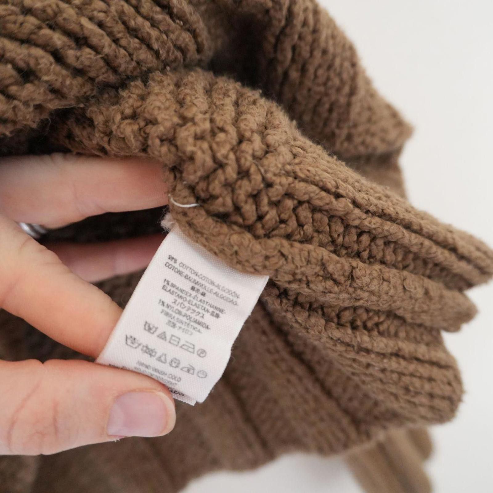 Free People Free People Sweater Women's XS Brown Chunky Knit Size XS / US 0-2 / IT 36-38 - 4 Thumbnail