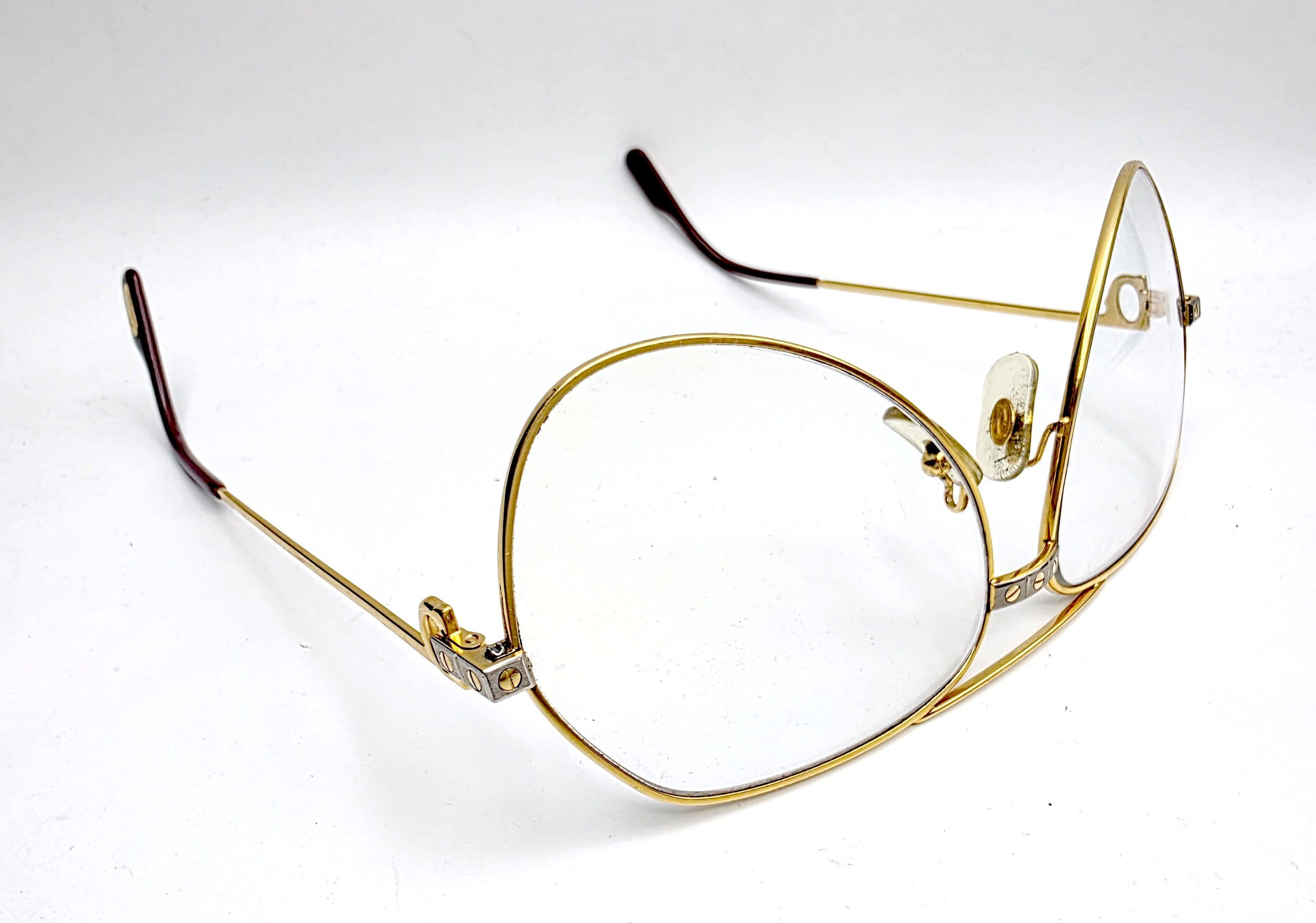 Cartier Vintage Cartier Vendome Santos Aviator Eyeglasses 18K Size ONE SIZE - 12 Thumbnail