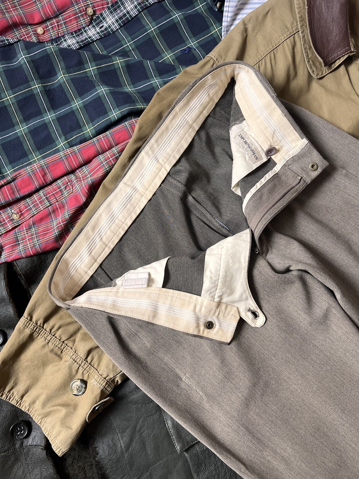Emporio Armani Rare Emporio Armani Pants Avant-Garde Pants Size 32" / US 10 / IT 46 - 11 Thumbnail