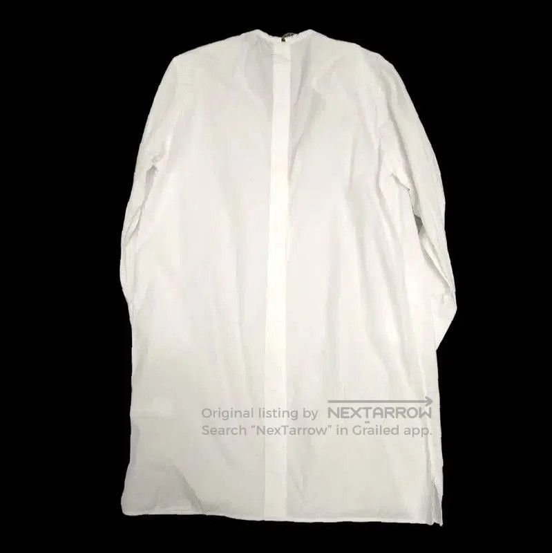 Valentino Valentino White Cotton Long Sleeve Dress . Size M / US 6-8 / IT 42-44 - 2 Thumbnail