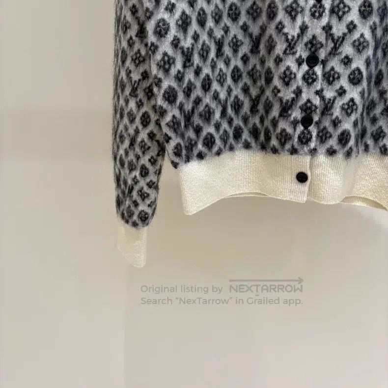 Louis Vuitton Louis Vuitton 25ss full print print print knit cardigan sw Size US L / EU 52-54 / 3 - 6 Thumbnail