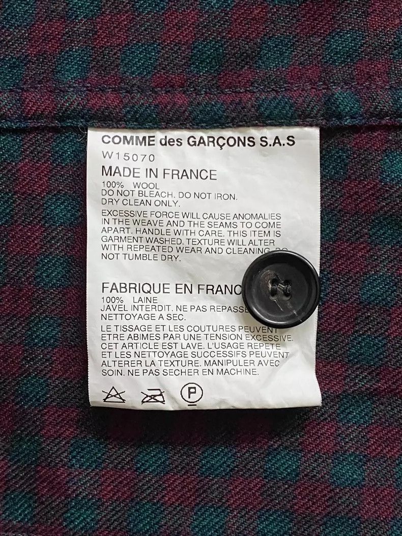 Comme des Garcons Comme Des Garcons Fine grained wool suit 2504-Nextarrow Size US S / EU 44-46 / 1 - 5 Thumbnail