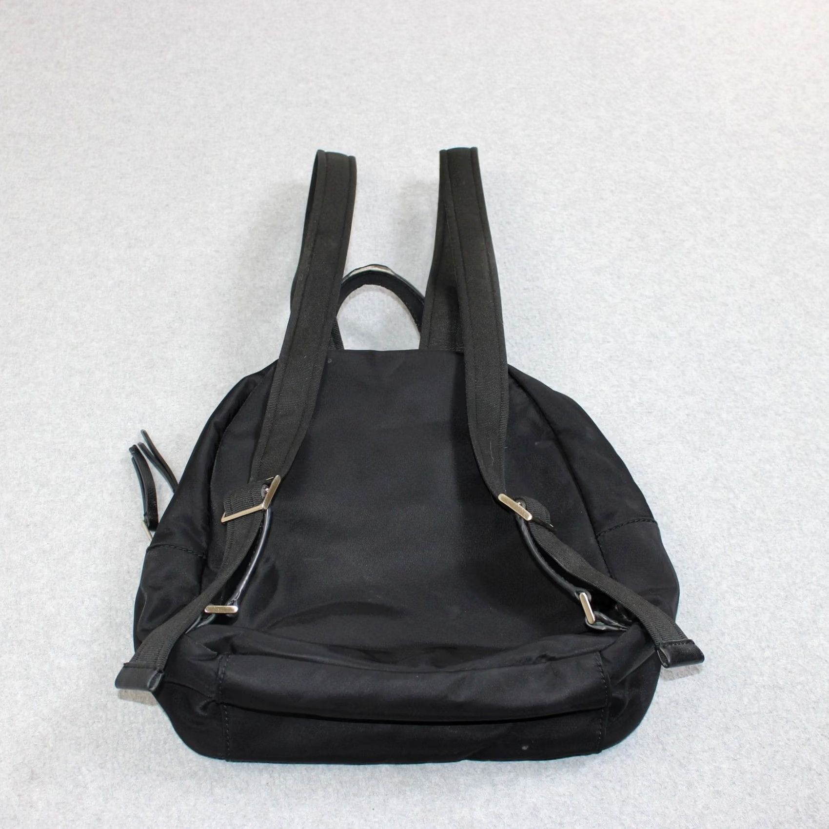 Vintage Kate Spade Backpack Women Small Black Nylon Gold Zip Casual Travel Wallet Size ONE SIZE - 2 Thumbnail