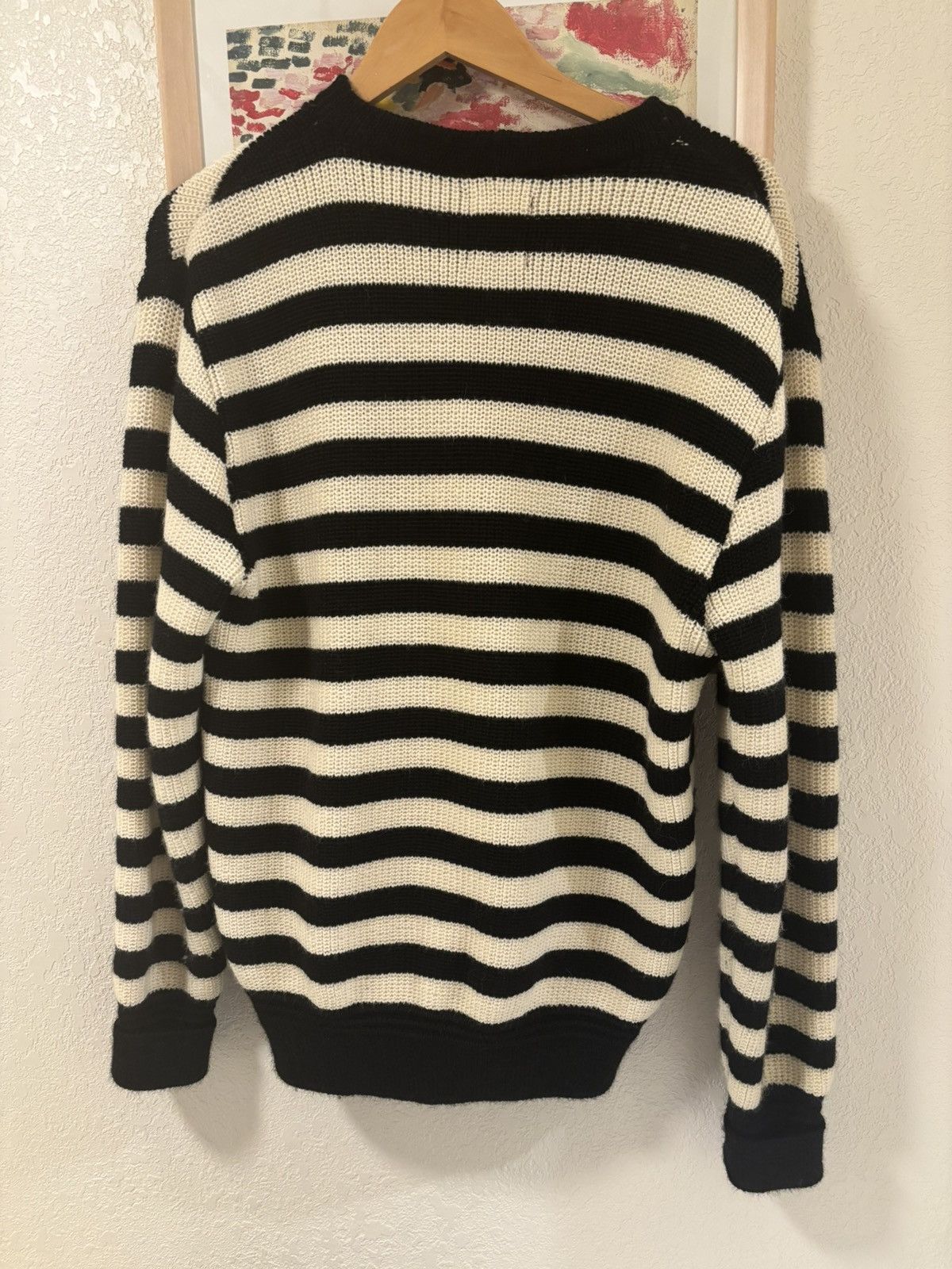 Heimat Textil Heimat wool striped wool crewneck Size US L / EU 52-54 / 3 - 5 Thumbnail