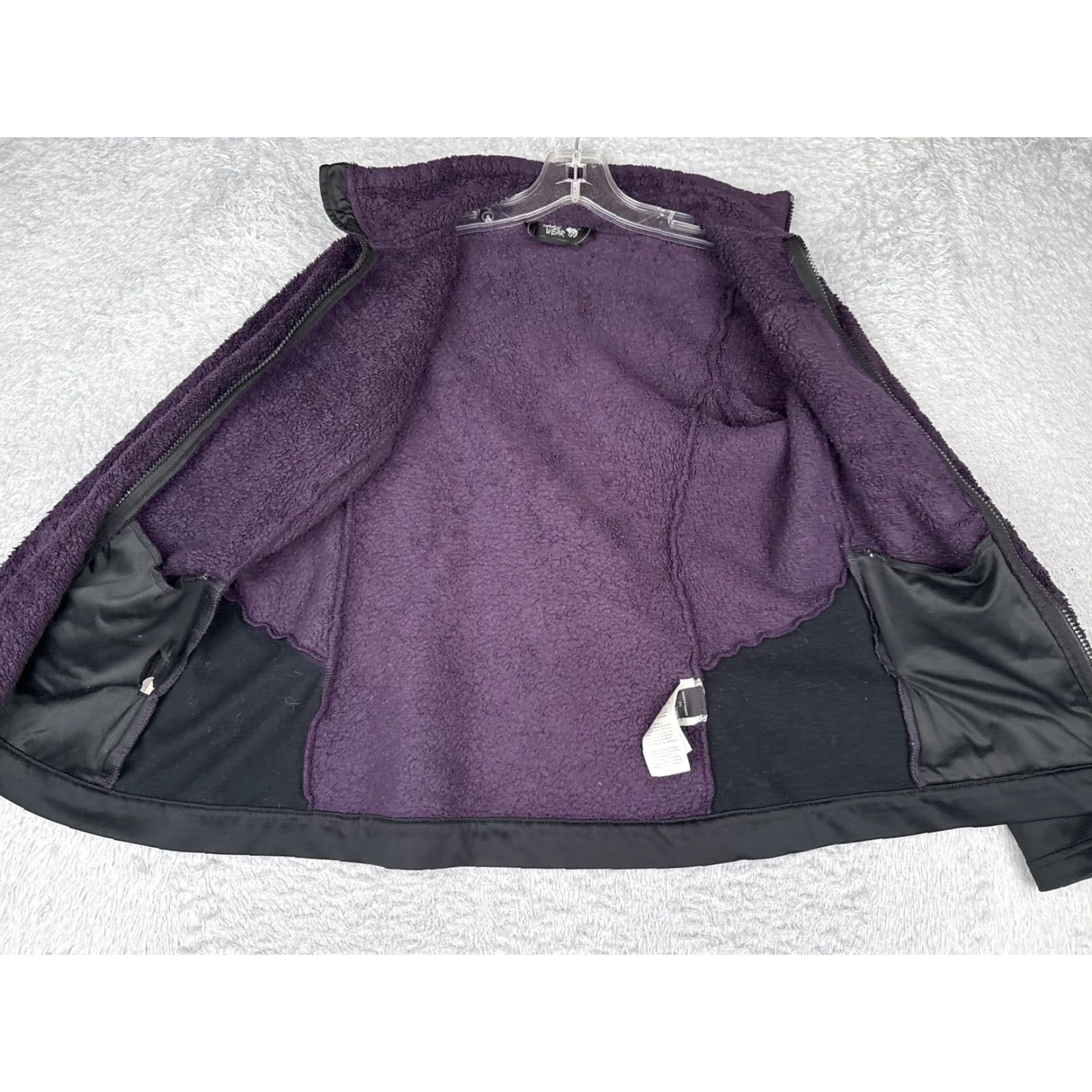 Mountain Hardwear Mountain Hardwear Jacket Womens Small Purple Fleece Full Zip Softshell READ Size S / US 4 / IT 40 - 3 Thumbnail