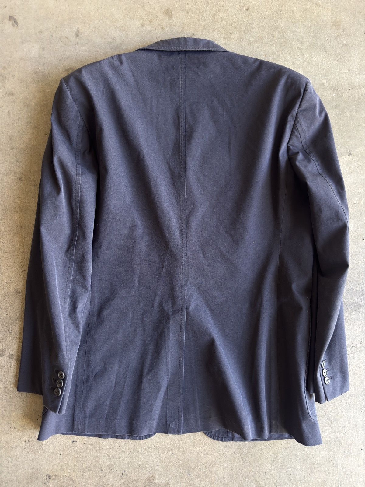 Prada PRADA Made in Italy Cotton Blend Patch Pocket Jacket Size 46R - 9 Thumbnail