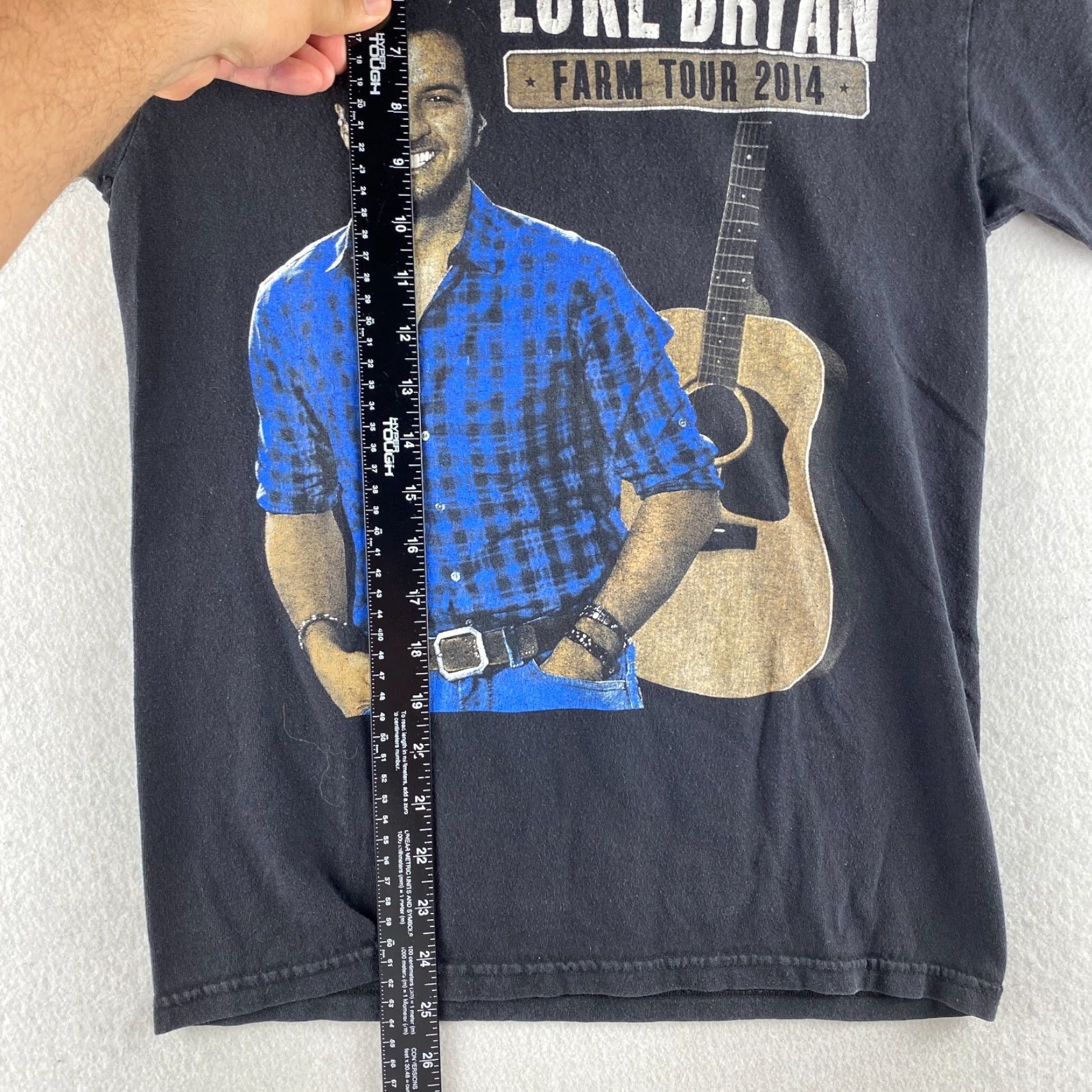Doublet Luke Bryan Farm Tour Shirt Mens Small S Black 2014 Double-Sided Graphic T-Shirt Size US S / EU 44-46 / 1 - 7 Thumbnail