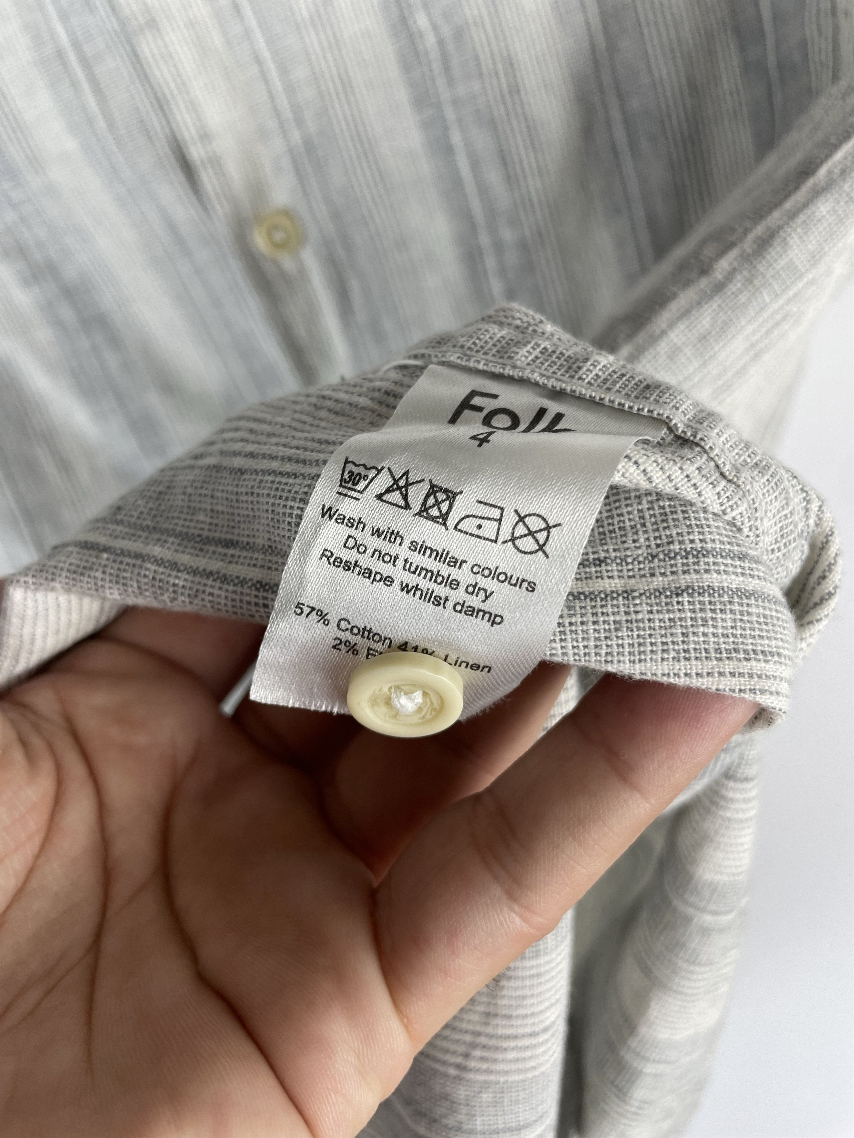 Folk Folk Short Sleeve Shirt Size US L / EU 52-54 / 3 - 7 Thumbnail
