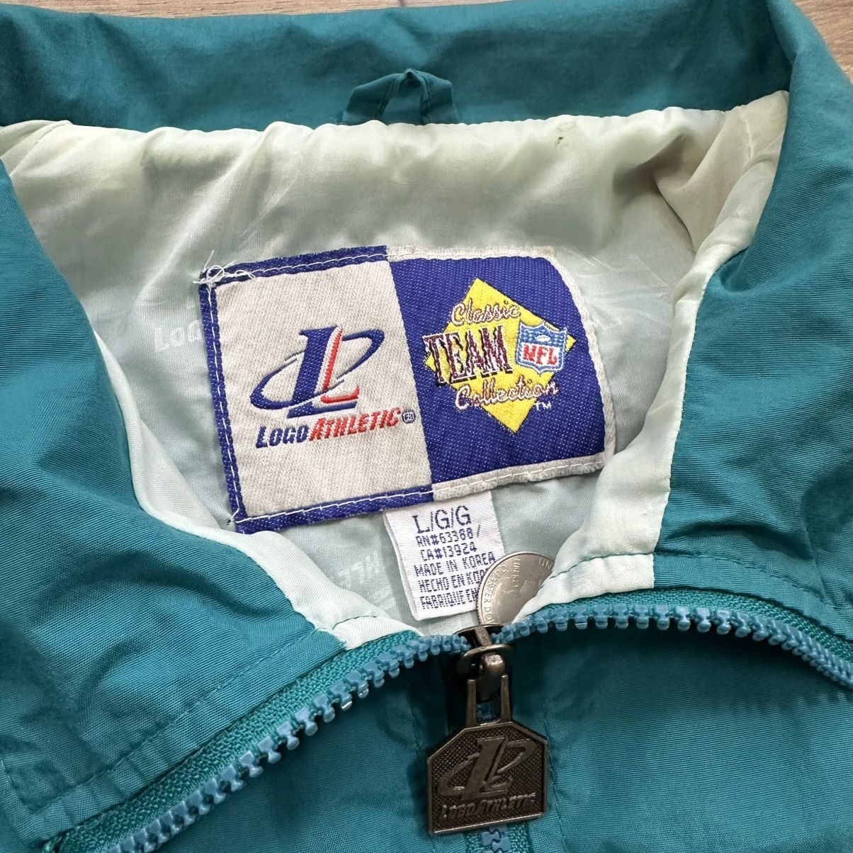 Logo Athletic Vintage 90s Logo Athletic Miami Dolphins Windbreaker Jacket Size US L / EU 52-54 / 3 - 12 Thumbnail