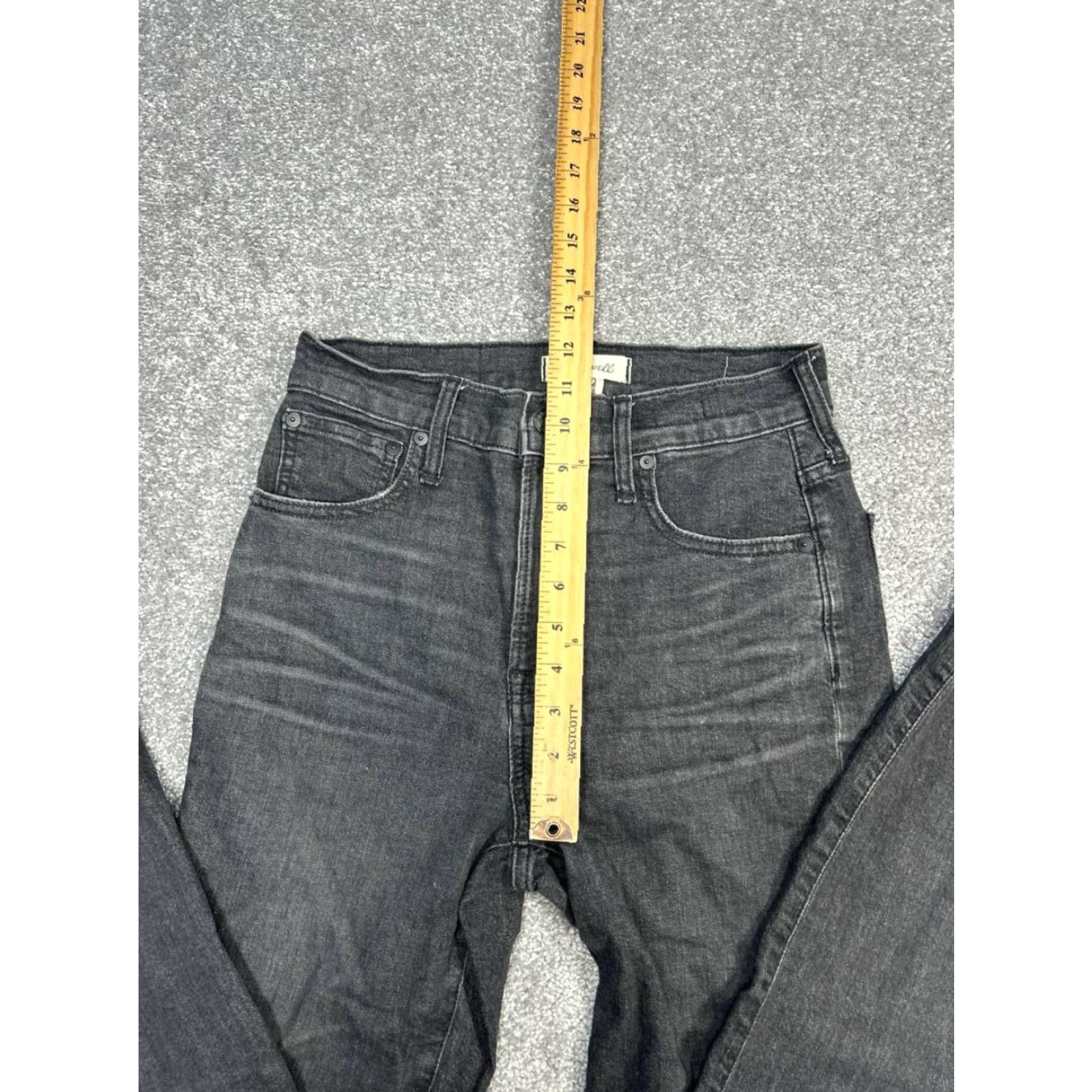 Madewell Madewell The Perfect Vintage Crop Jeans Women 26 Blue Denim Cotton Stretch Size 26" / US 2 / IT 38 - 4 Thumbnail