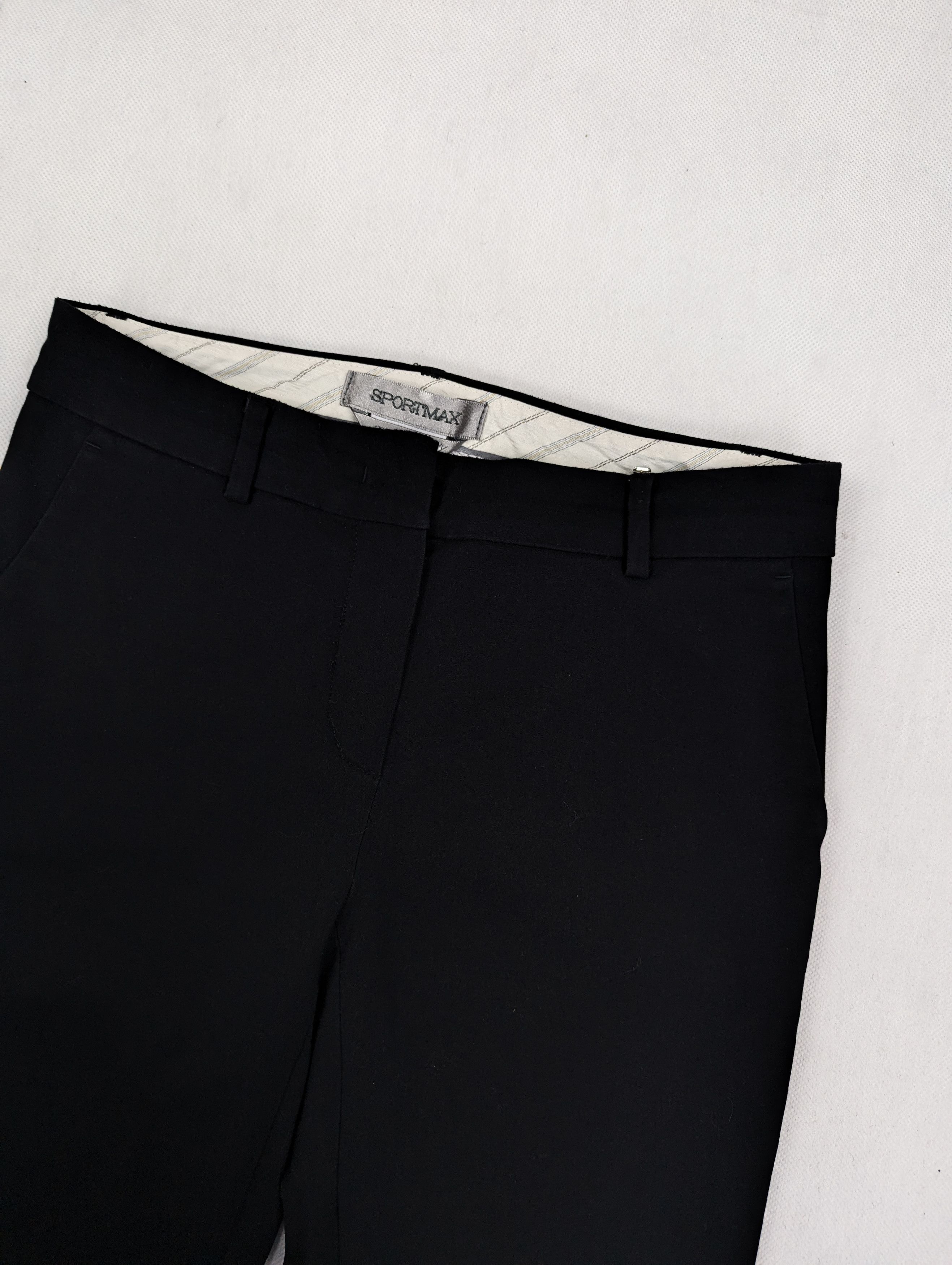 Sportmax Sportmax black pants trousers Size 27" / US 4 / IT 40 - 3 Thumbnail