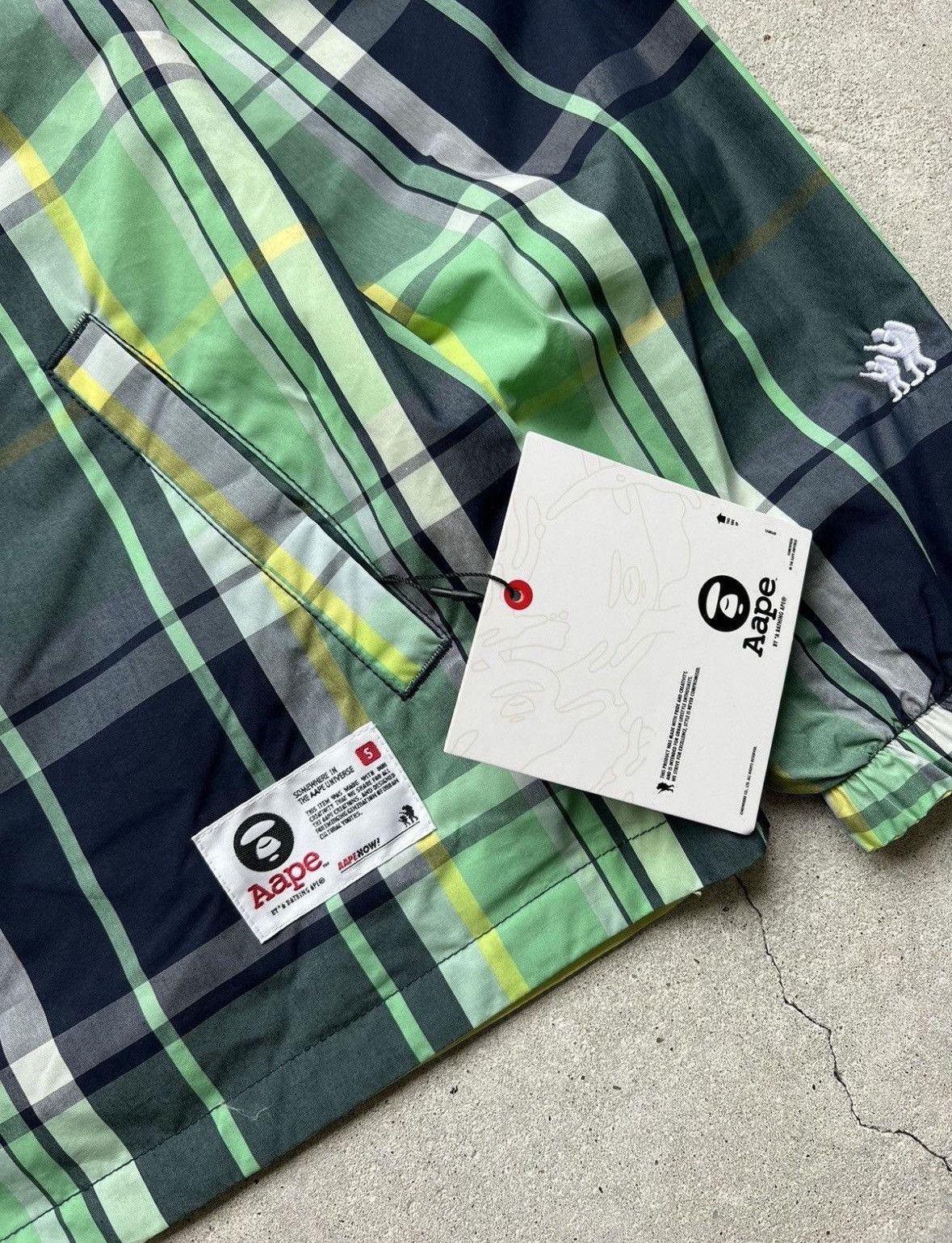 Aape Aape Plaid Reversible Coach Jacket Size US S / EU 44-46 / 1 - 16 Thumbnail