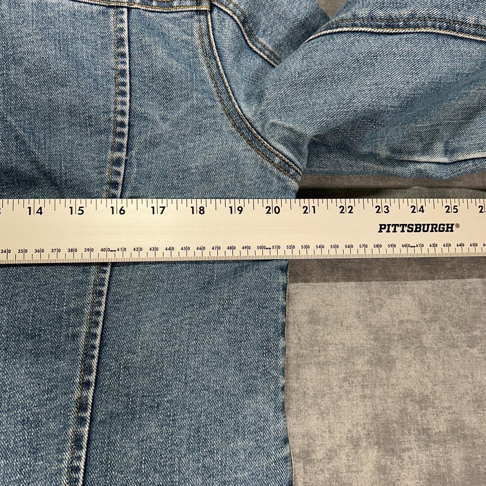 Old Navy VTG 2001 Old Navy sherpa lined denim trucker jacket womens L Size L / US 10 / IT 46 - 7 Thumbnail