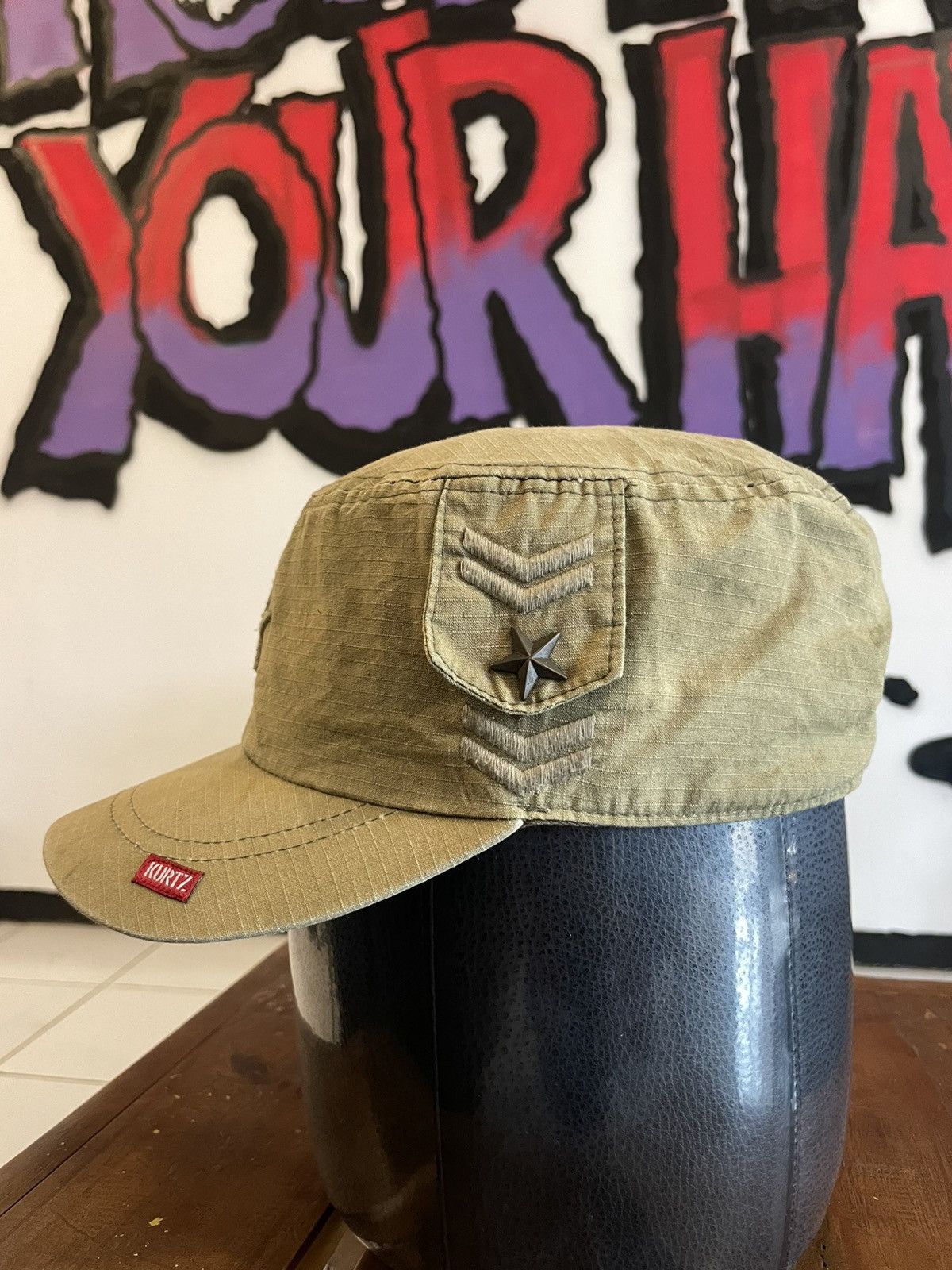 Japanese Brand × Vintage Vintage KURTZ Patrol Hat Size ONE SIZE - 3 Thumbnail