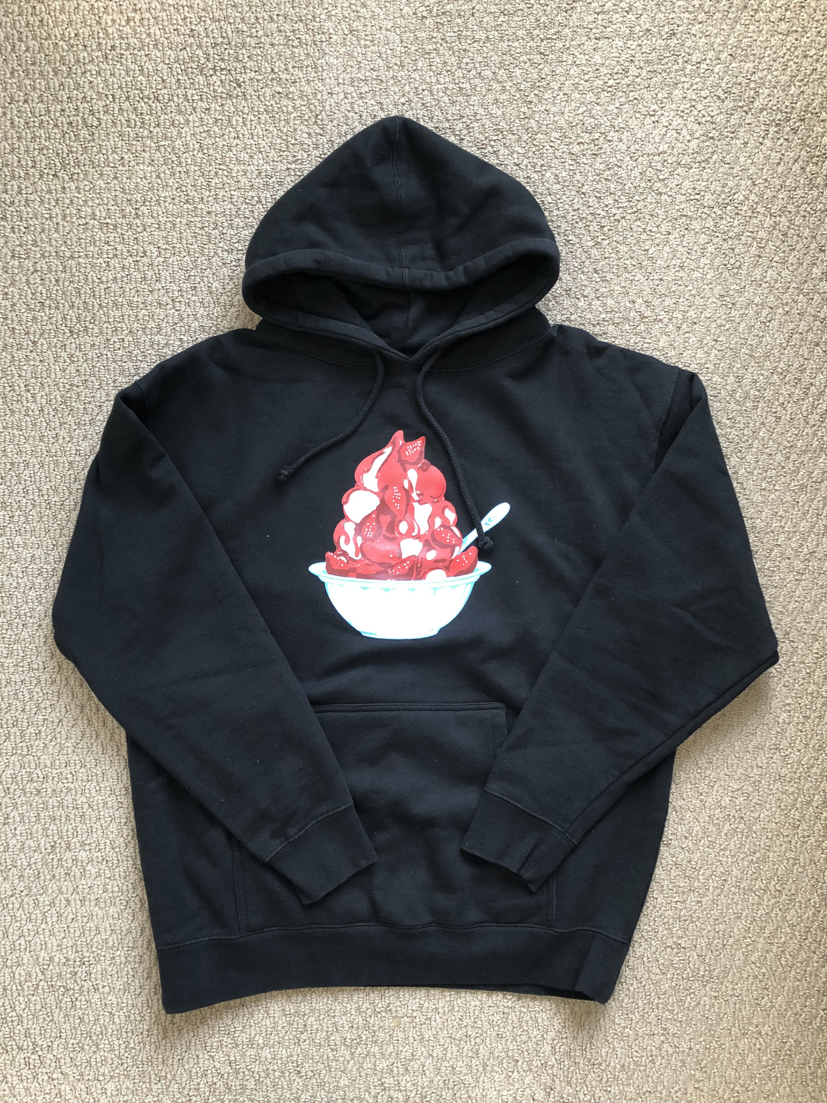 Call Me 917 *USED* 917 Nine One Seven Ice Cream Logo Hoodie Black Large Size US L / EU 52-54 / 3 - 1 Thumbnail