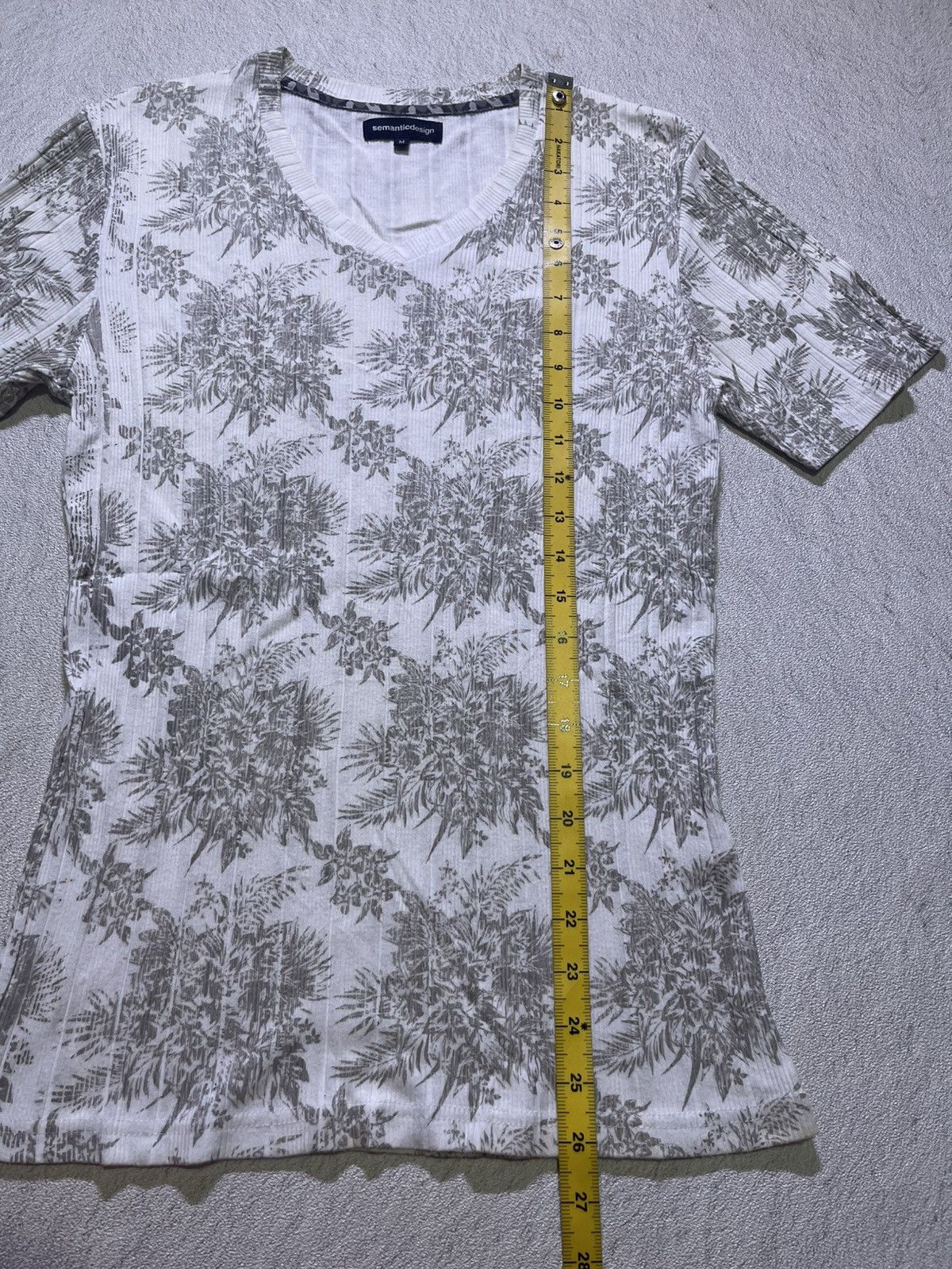 Japanese Brand Y2K SEMANTIC DESIGN short sleeve tshirt Size S / US 4 / IT 40 - 6 Thumbnail