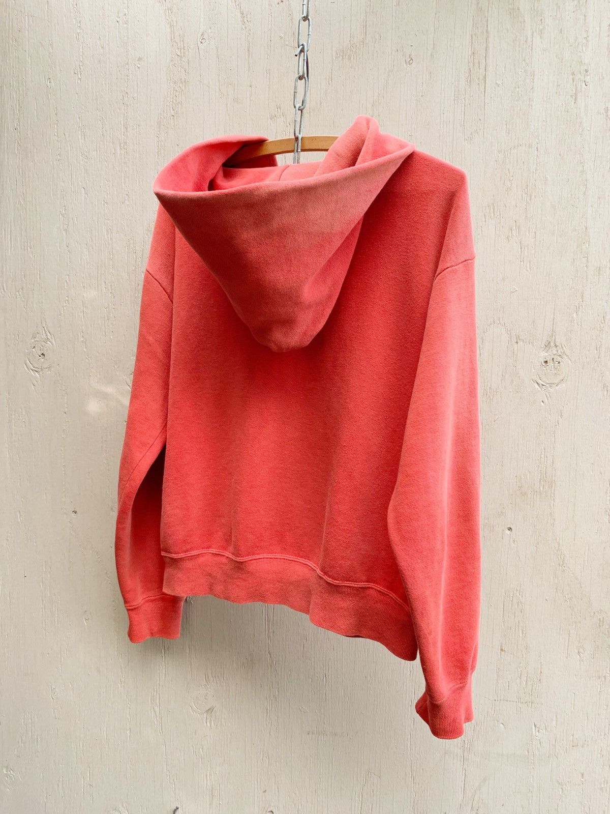 Vintage 1960s Sun Faded Distressed BOXY Blank Zip Hoodie ERD GRUNGE Size US S / EU 44-46 / 1 - 9 Thumbnail