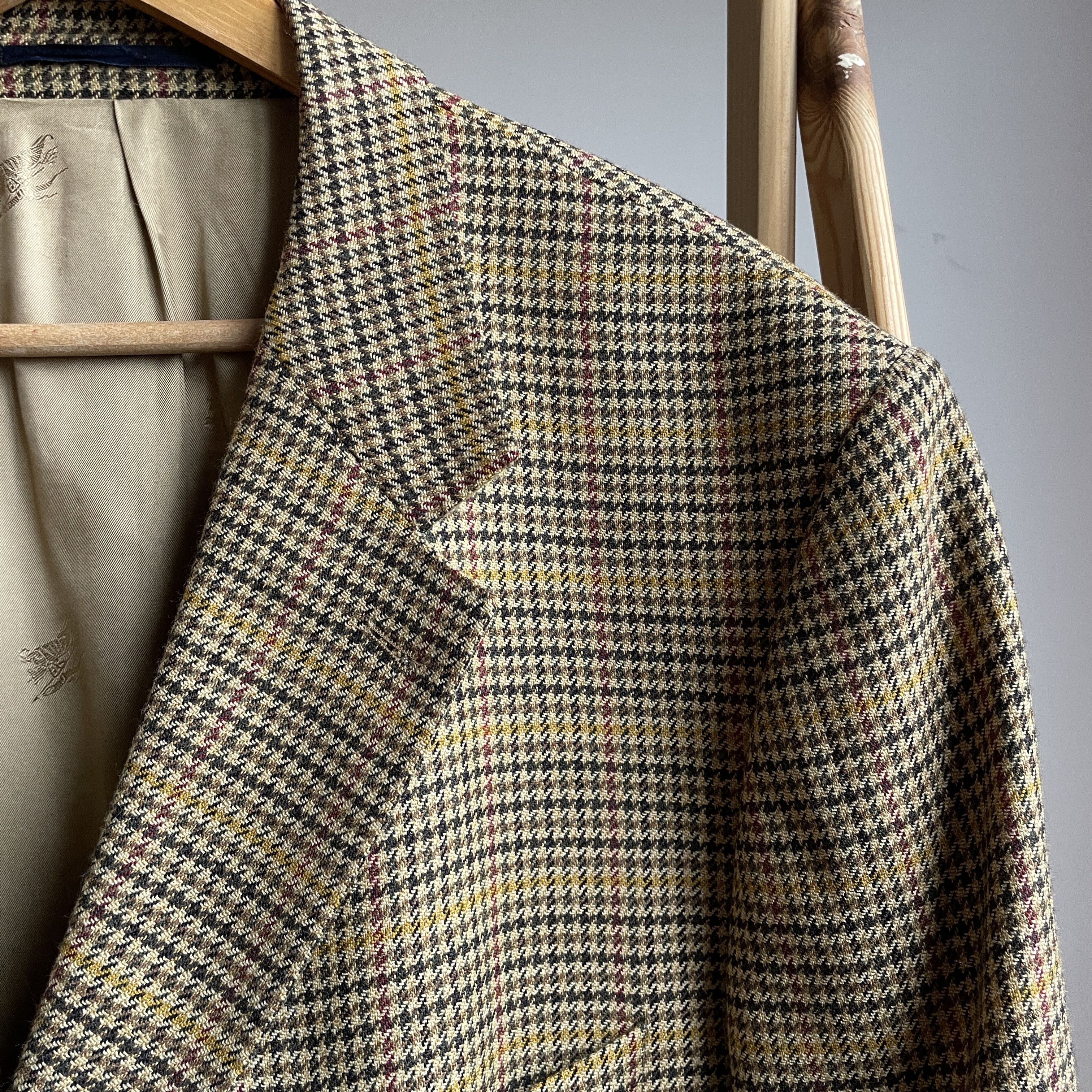 Burberry Burberry London Barrie-S Houndstooth Wool Sport Coat Size 46R - 5 Thumbnail