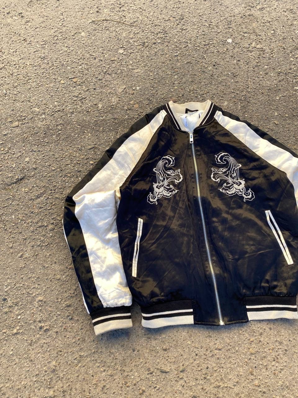 Japanese Brand × Vintage Vintage Ed Hardy style japanese bomber jacket Size US M / EU 48-50 / 2 - 2 Thumbnail