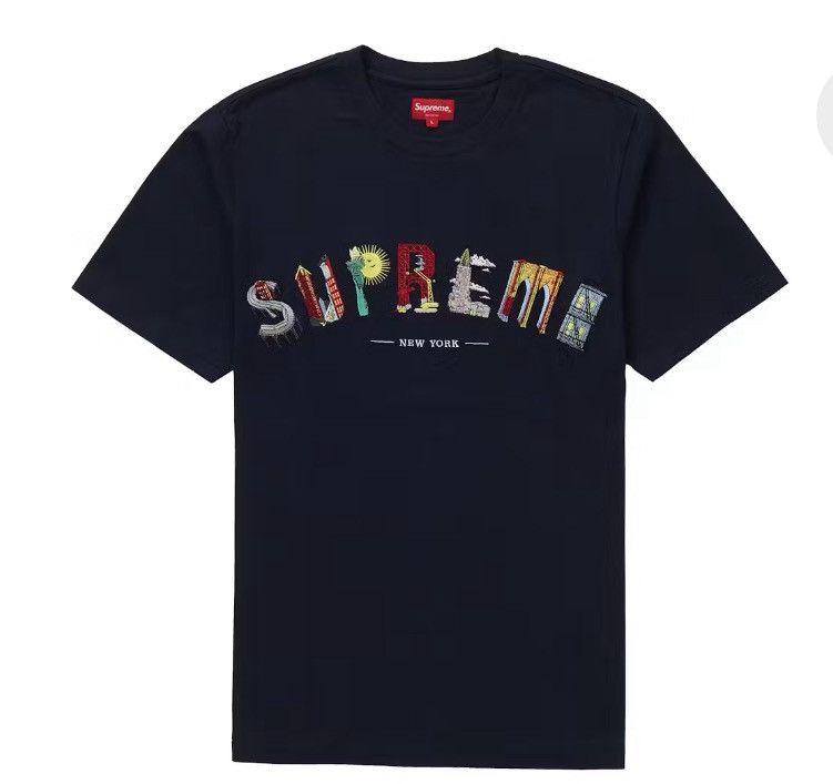 Supreme Supreme City Arc Tee Size US L / EU 52-54 / 3 - 4 Thumbnail