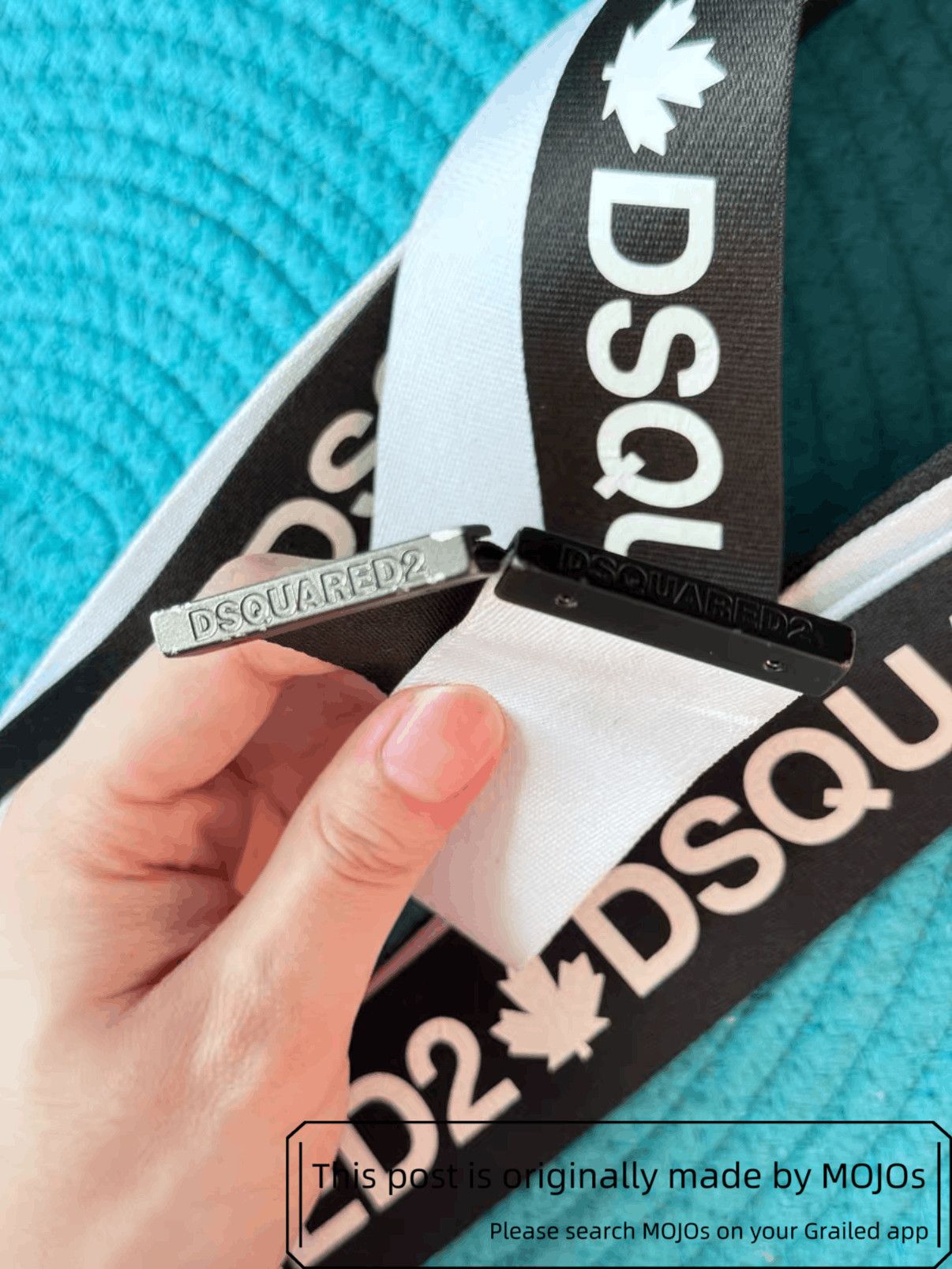 Dsquared2 Dsquared2 White Logo Belt mojos733 Size ONE SIZE - 5 Thumbnail