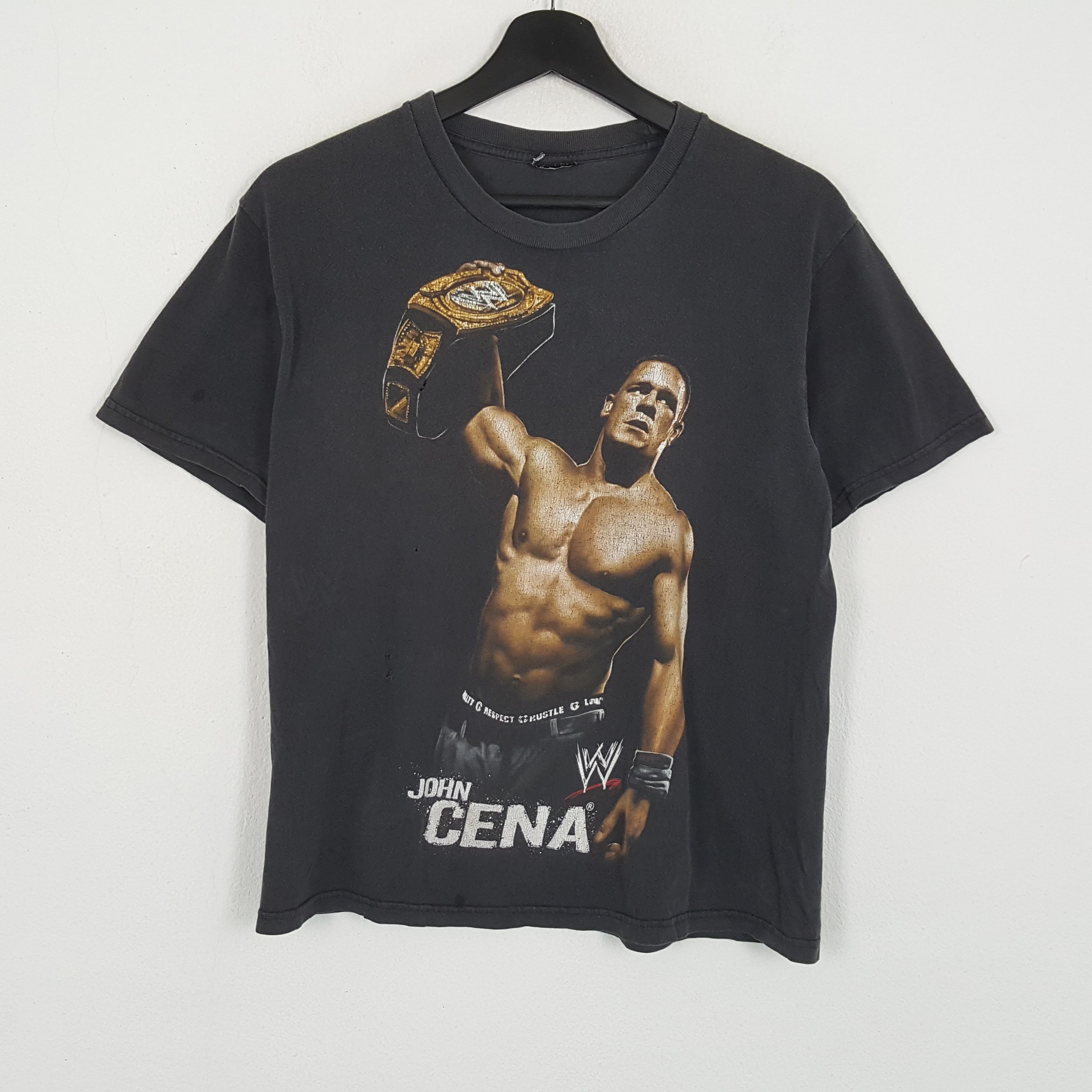Vintage × WWE JOHN CENA WWE Tshirt Wrestling Entertainment Size US S / EU 44-46 / 1 - 1 Thumbnail