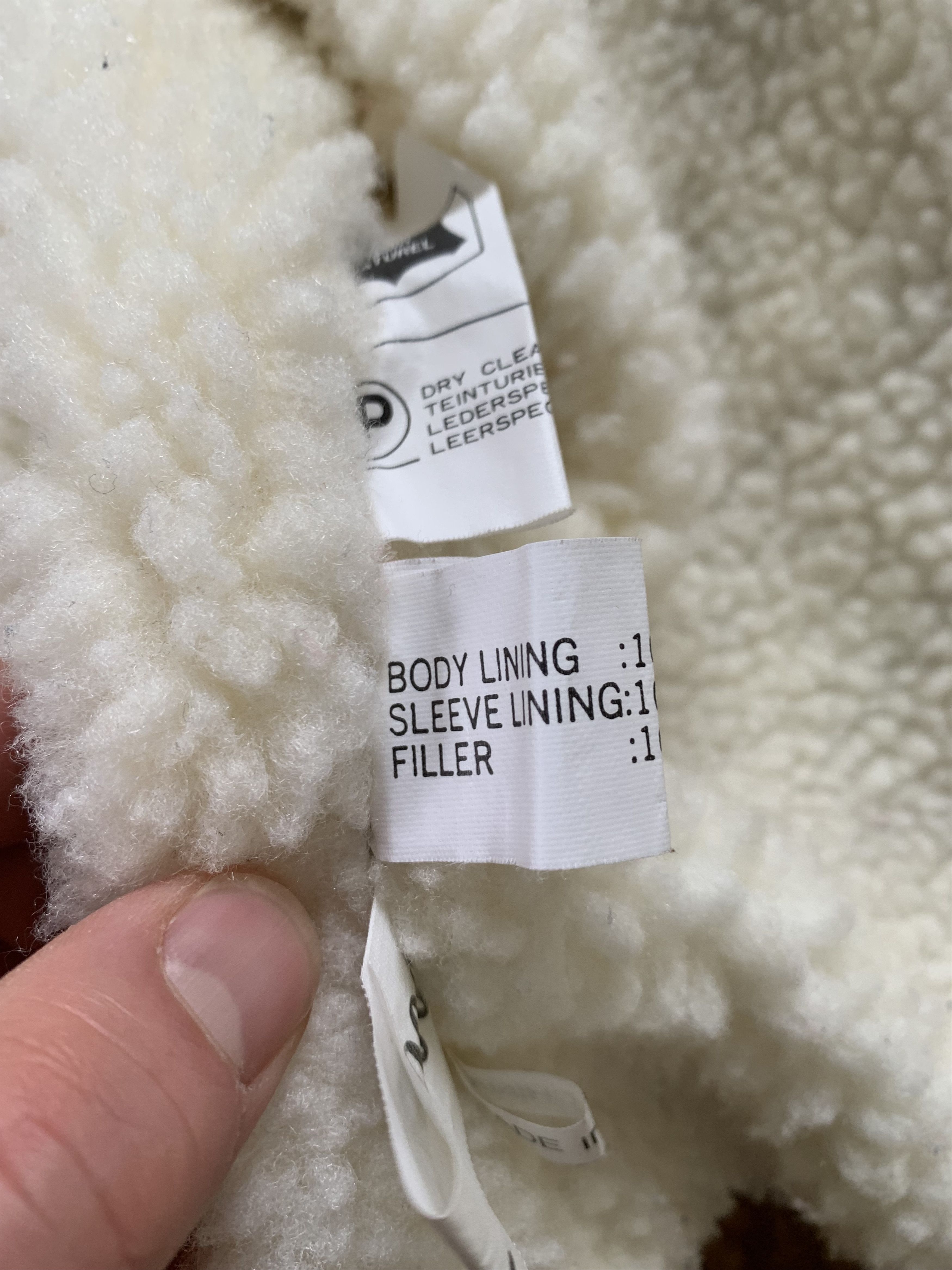 Other Women's Echtes Leder Sherpa Sheepskin Coat Jacket Size XL / US 12-14 / IT 48-50 - 10 Thumbnail