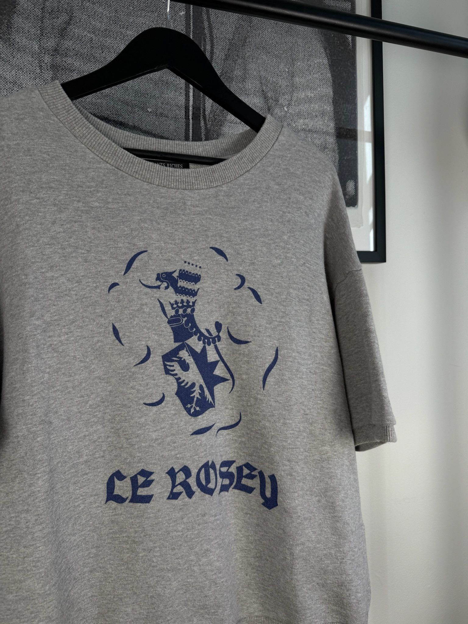 Enfants Riches Deprimes 🚭EXTREMELY RARE🚭 2019 LE ROSEY GREY SHORT SLEEVE CREWNECK Size US L / EU 52-54 / 3 - 2 Thumbnail