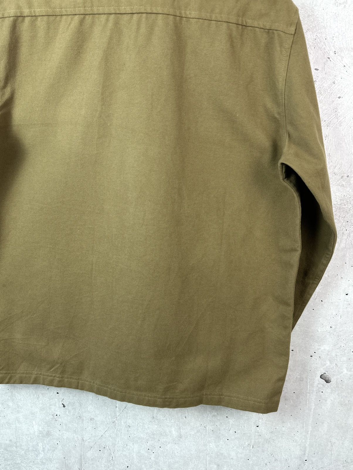 Folk Folk Mustard Patch Pocket Cotton Long Sleeve Light Jacket Size US L / EU 52-54 / 3 - 11 Thumbnail